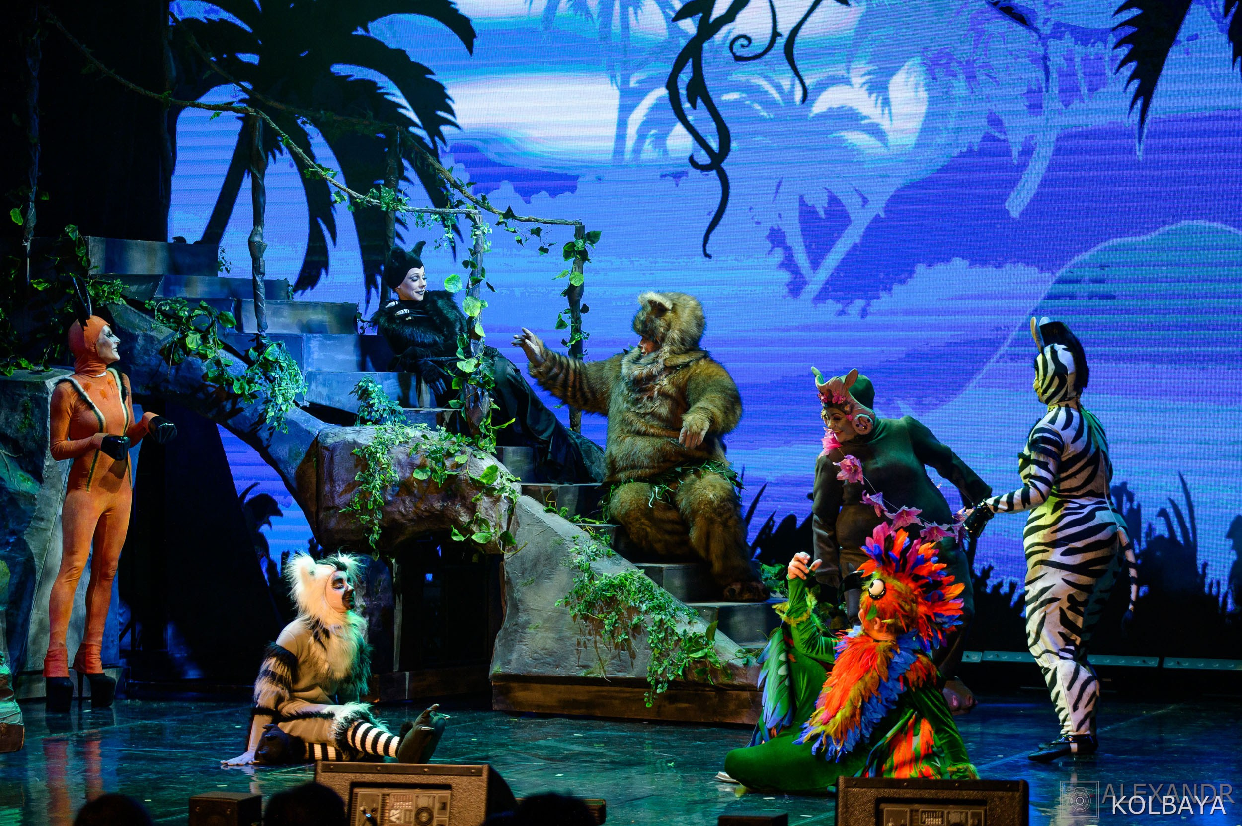 Мюзикл «Маугли». Концертный и театральный репортажный фотограф в Москве Александр Колбая