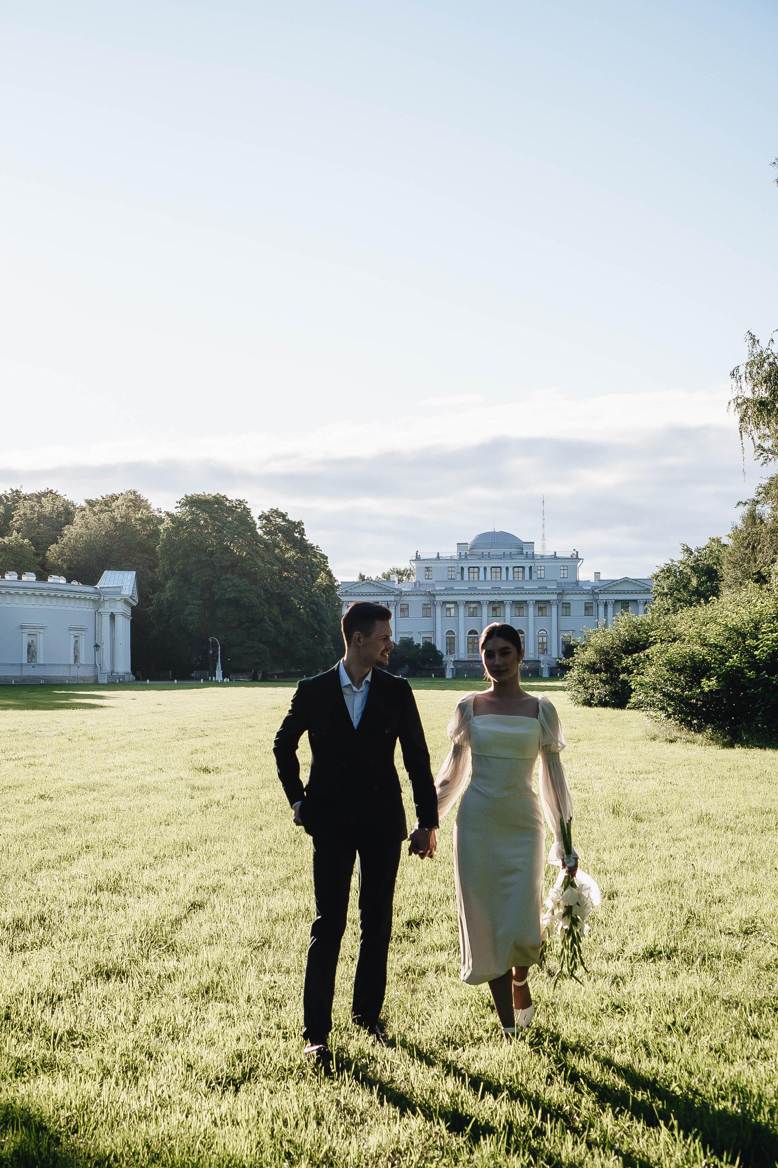 СВАДЕБНАЯ СЬЕМКА НА РАССВЕТЕ НА ЕЛАГИНОМ ОСТОРОВЕ. Профессиональный фотограф, Санкт-Петербург — Виктория Богомолова