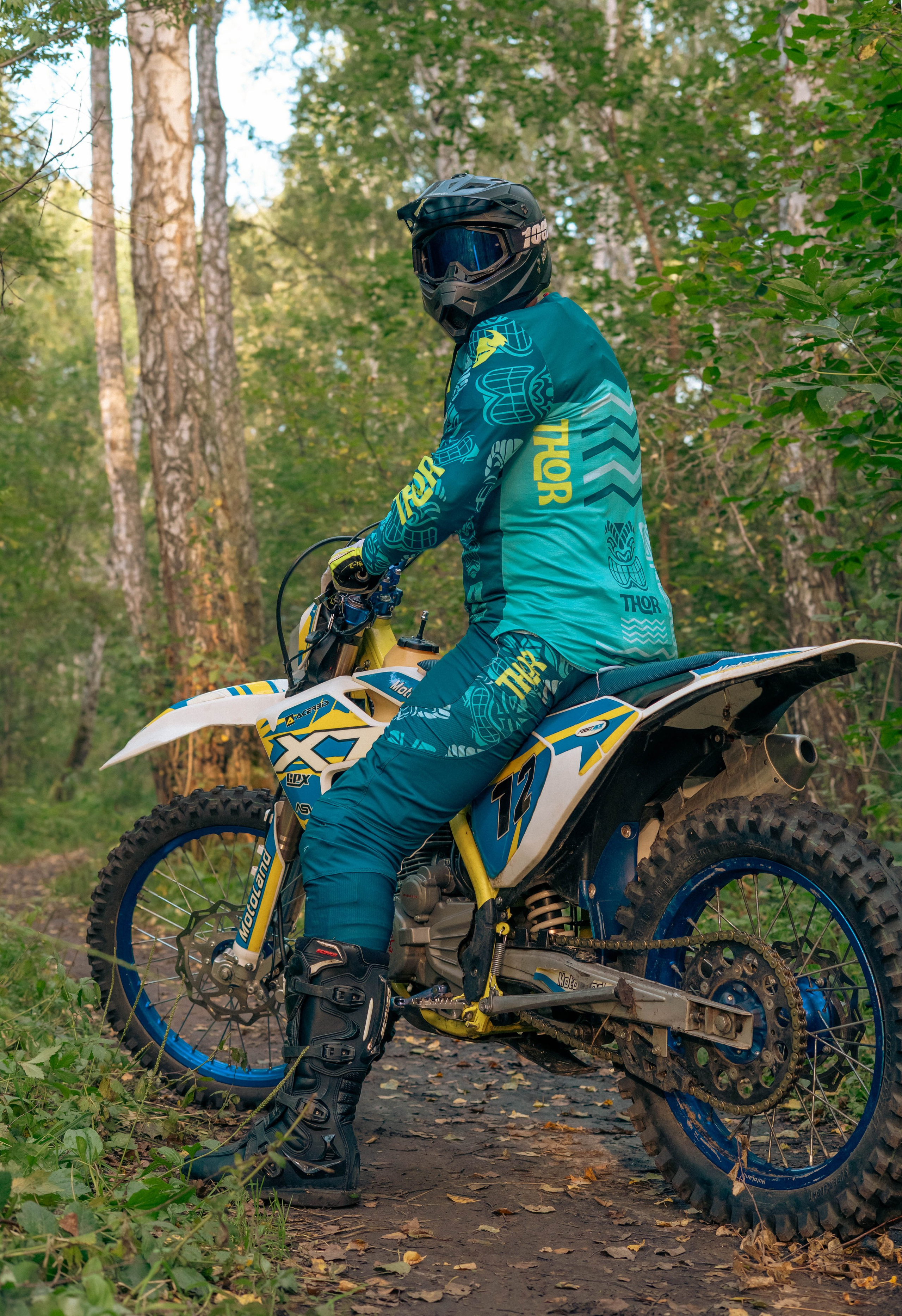 Фотосессия мотоциклов машин техники в Новосибирске Краснообске