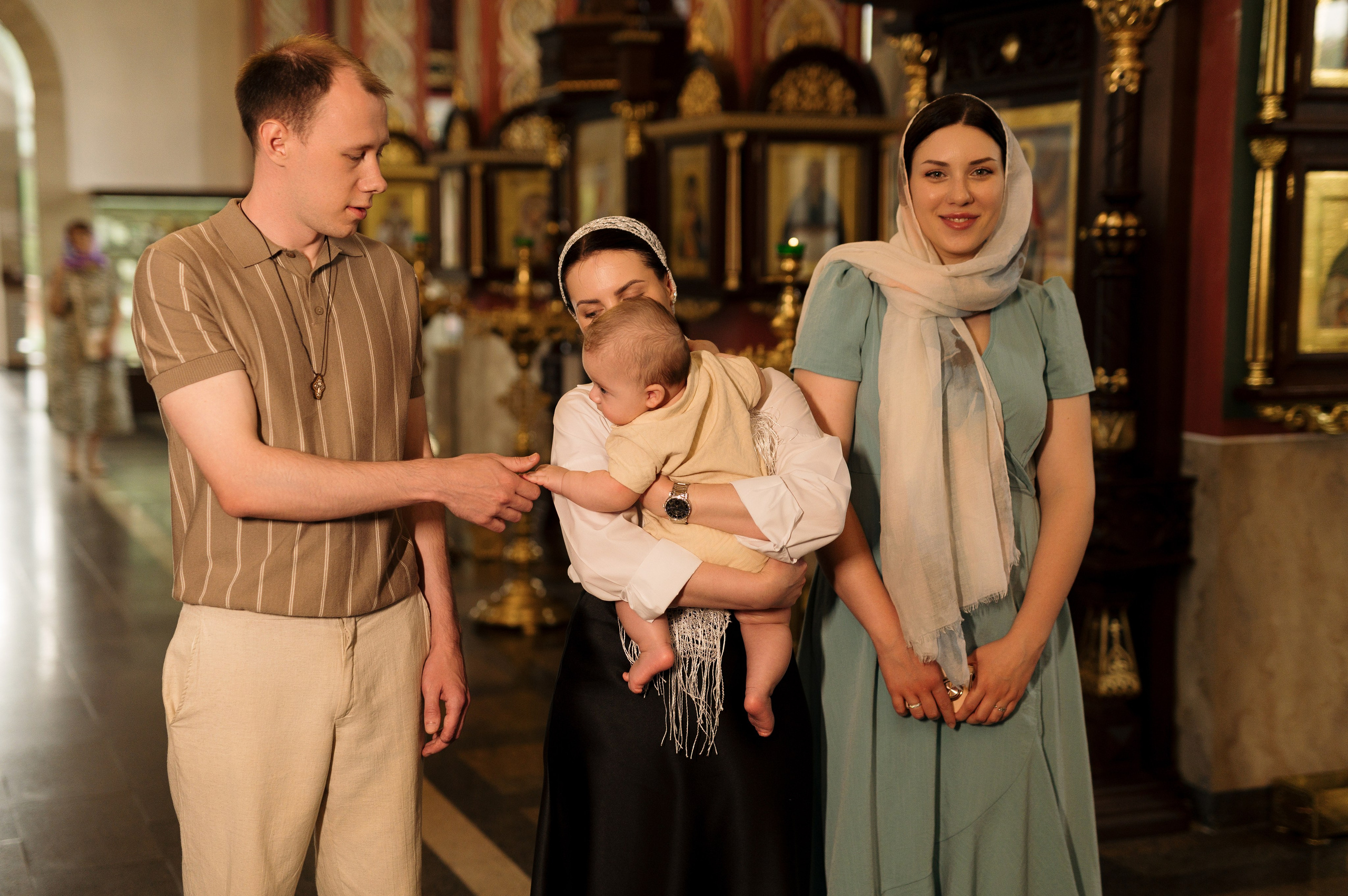 Крещение Федора. Фотограф в Краснодаре Скубицкая Альбина