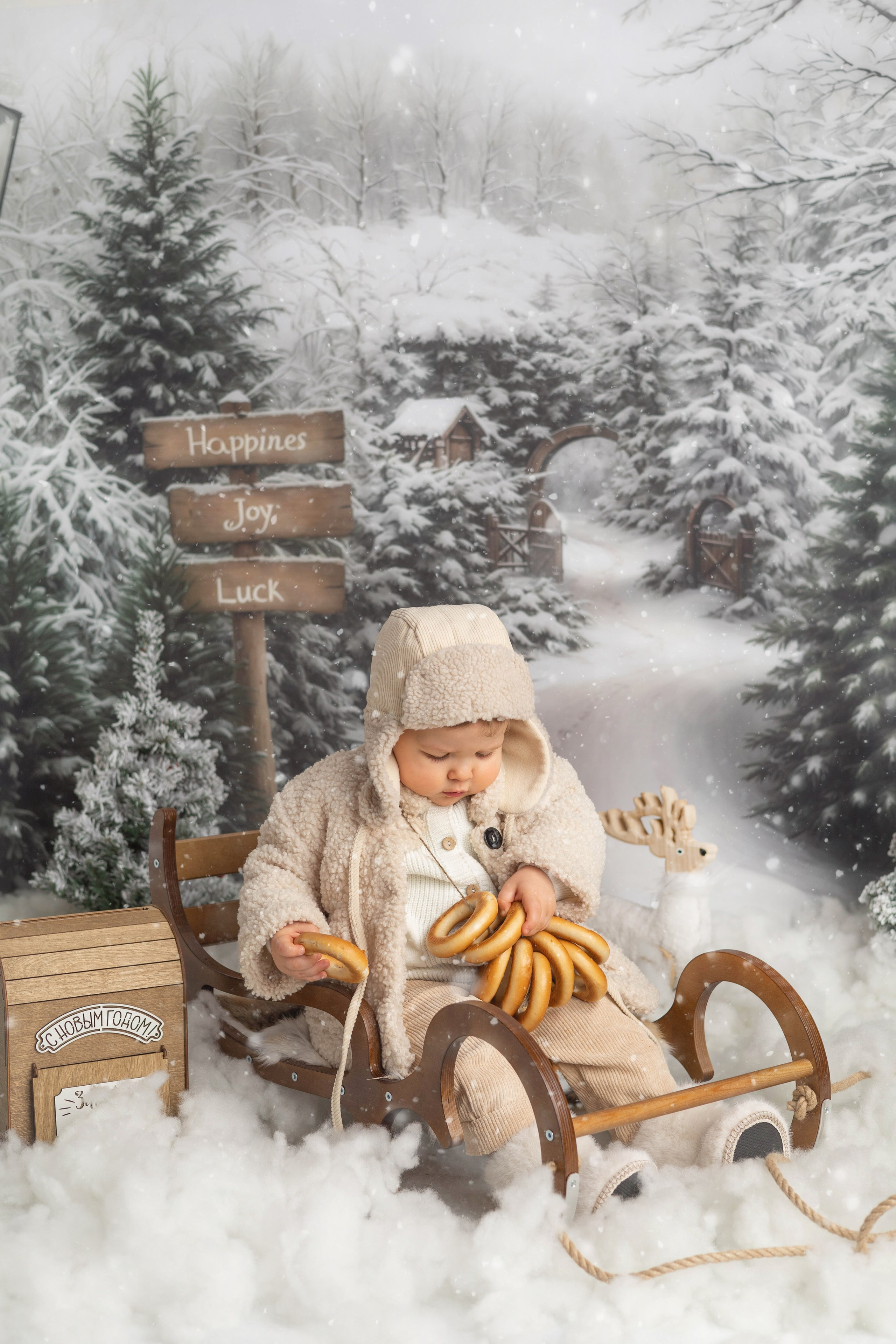 «Лесная опушка». «Вкадре» — фотосессия новорожденных Тула | детский фотограф в Туле