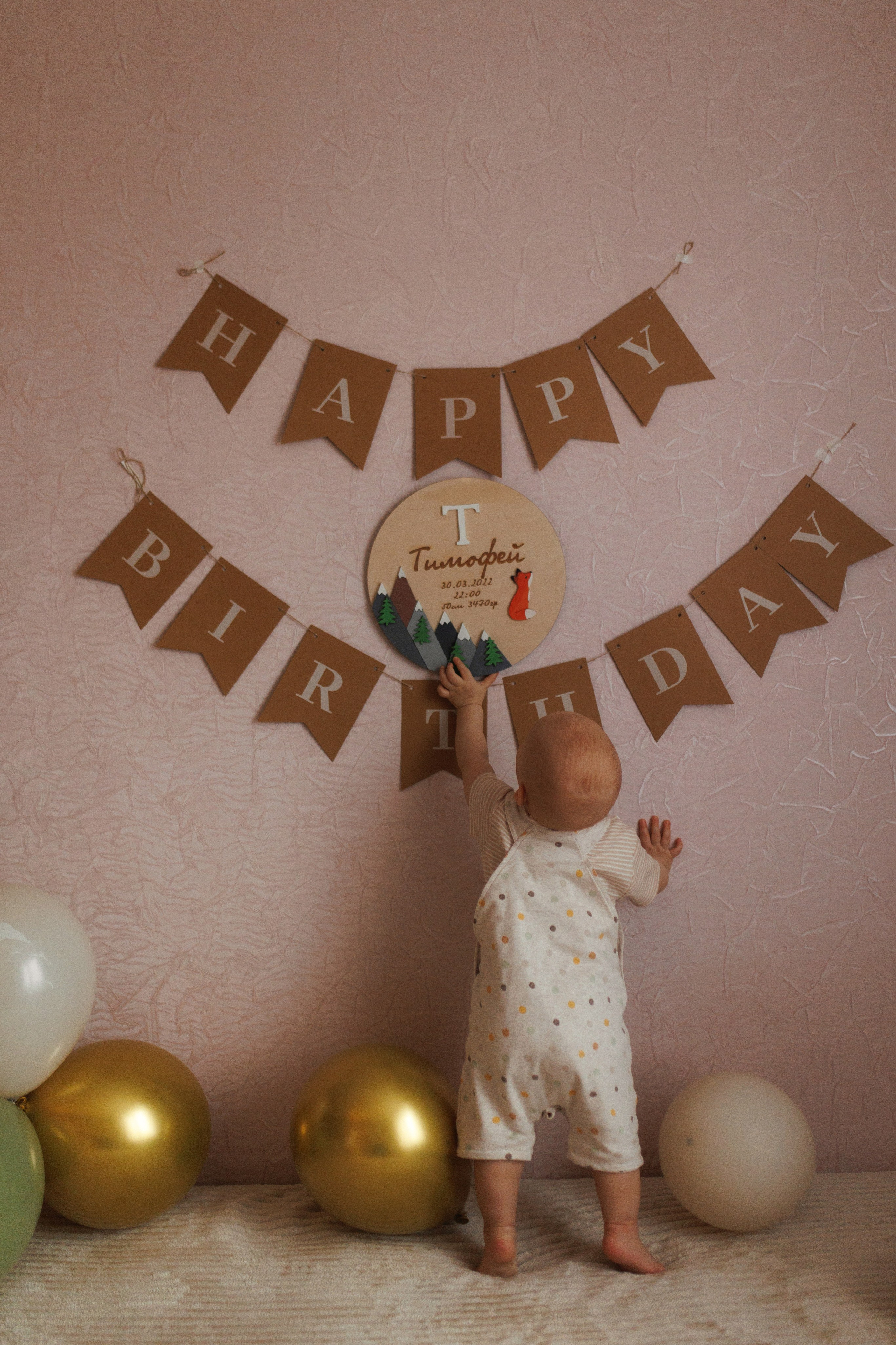 Тимофею годик!. Фотограф в Красногорске и Москве