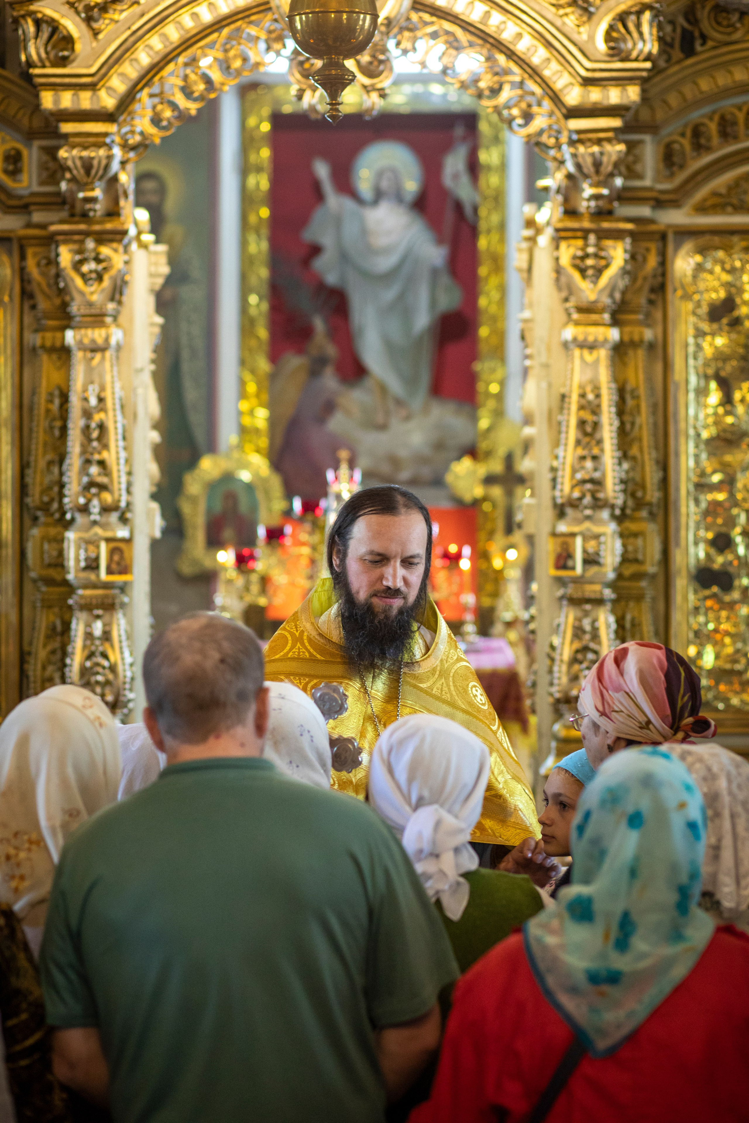 Служба епископа Александровского и Юрьев-Польского Иннокентия. Арт- фотограф Москва