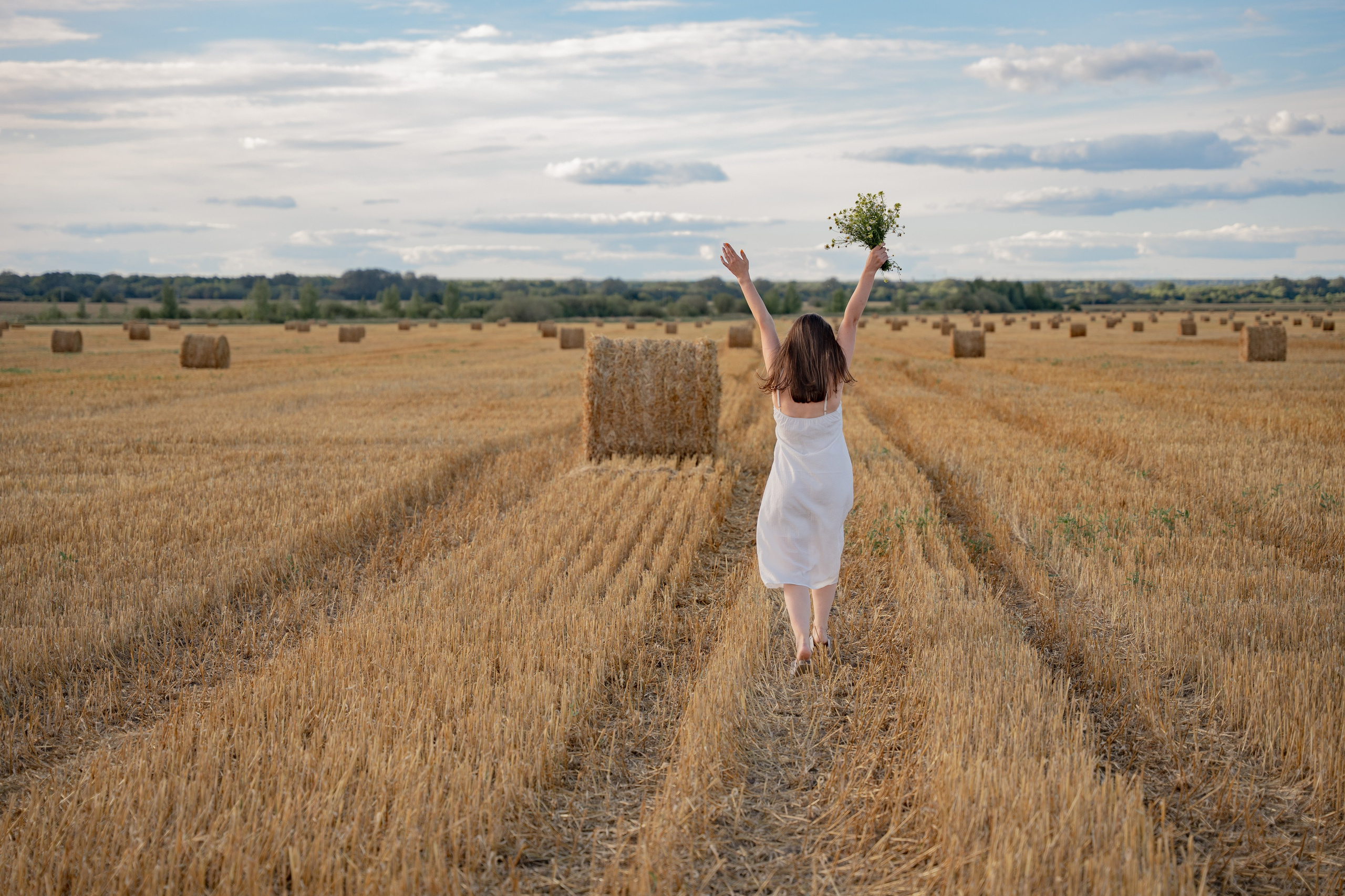 Ольга в поле
