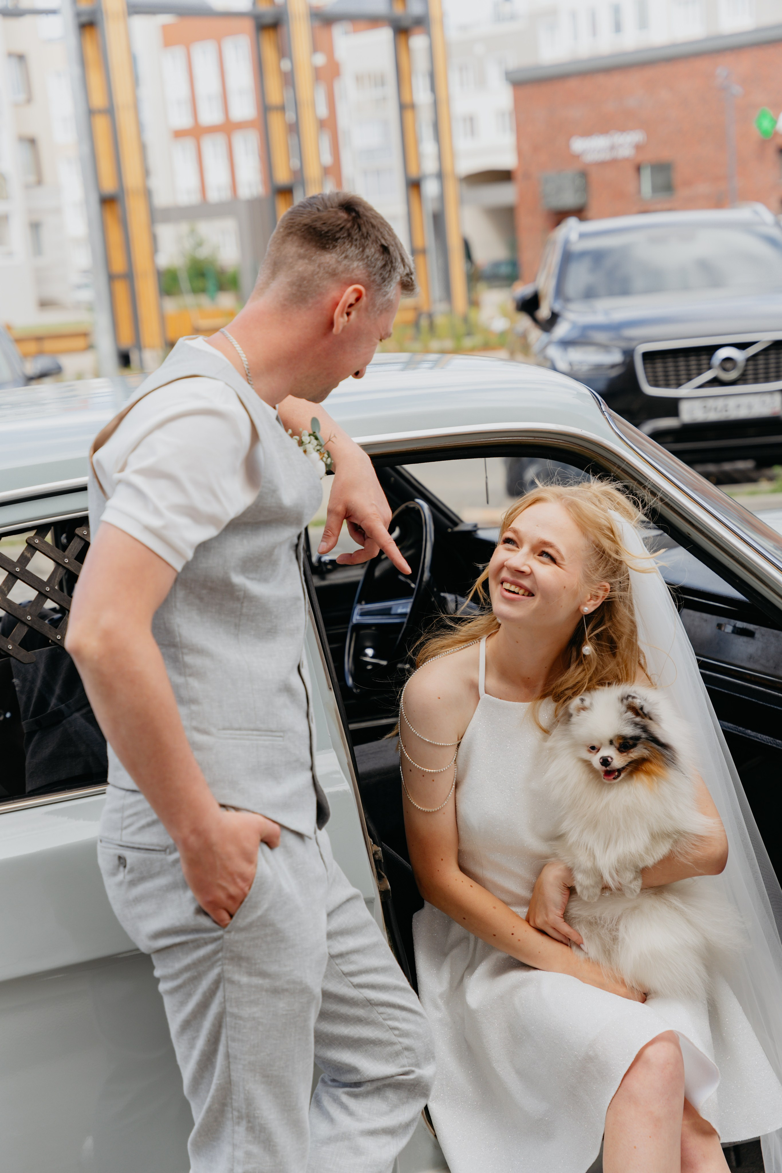 Марина и Владимир. Самокатное настроение