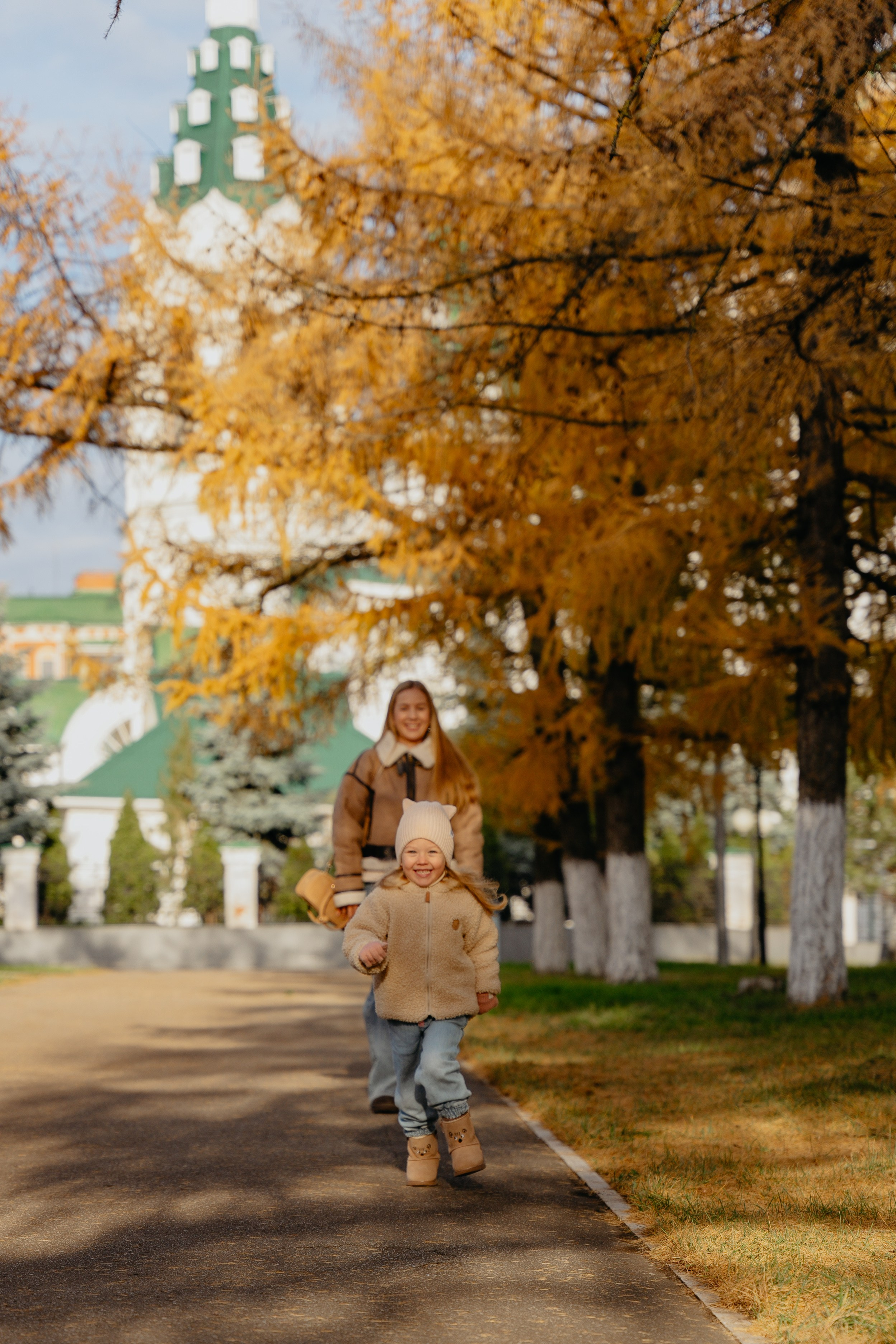 Мама и доча. Лайф съемка