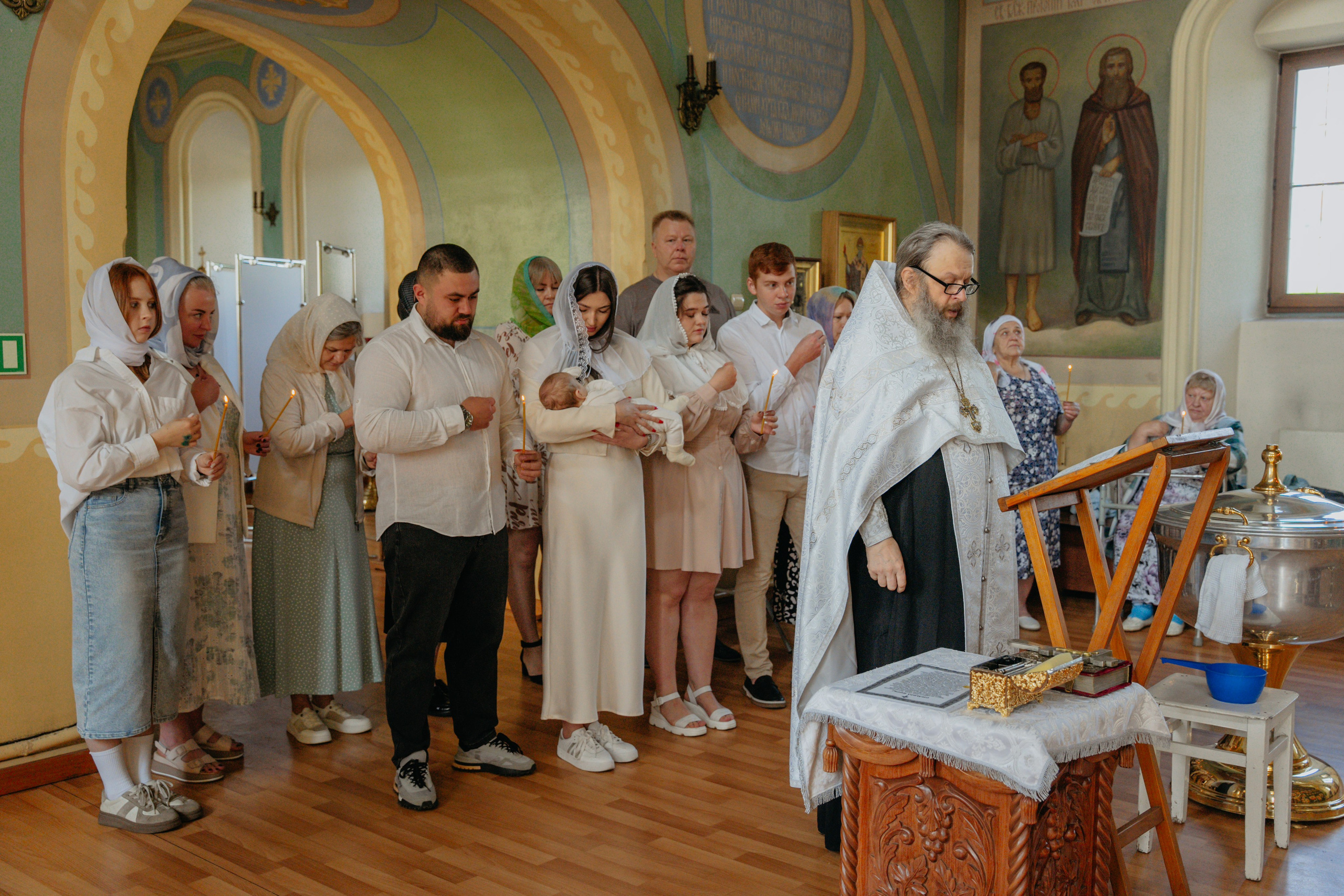 Таинство крещения. Никольская Церковь