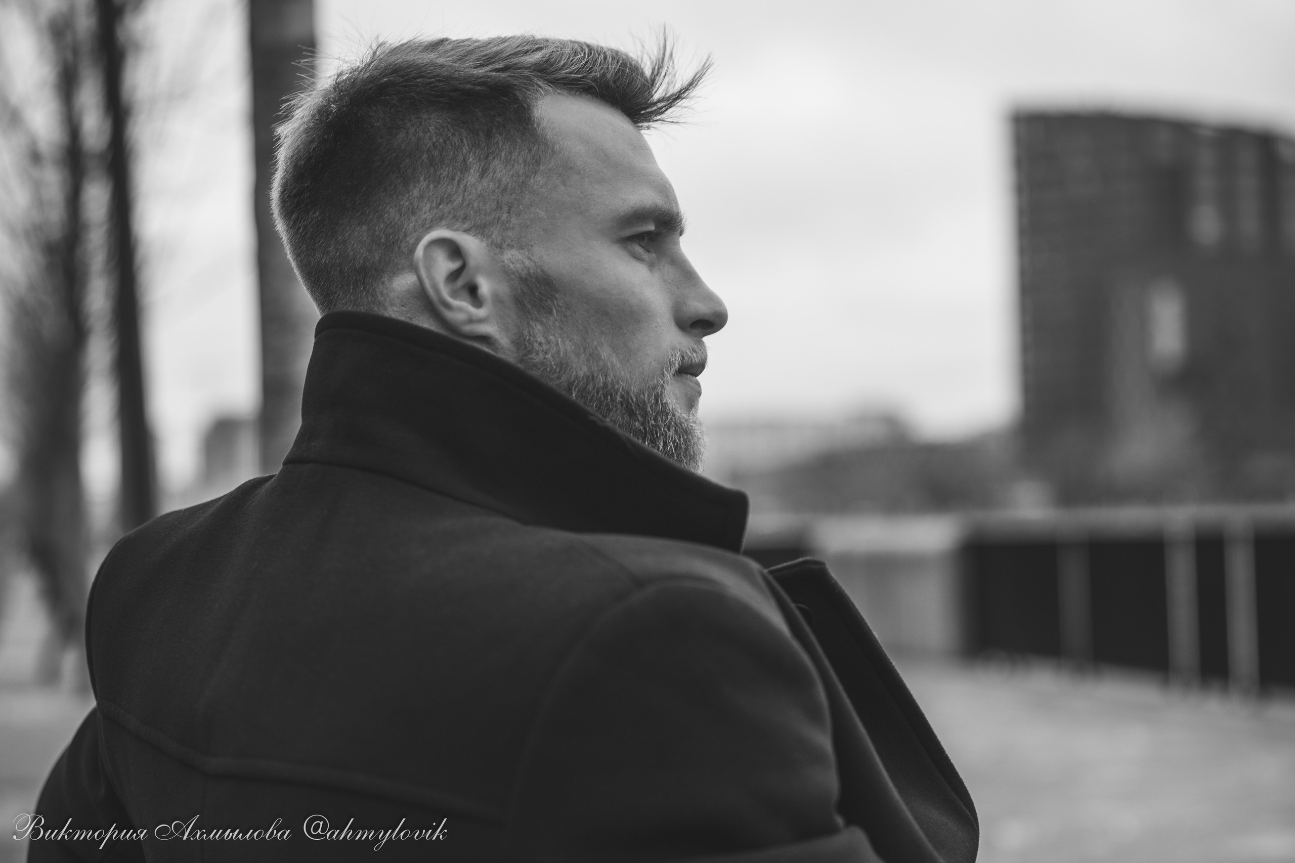 Прогулка с Хаски (Сергей). Виктория Ахмылова. Фотограф в Москве