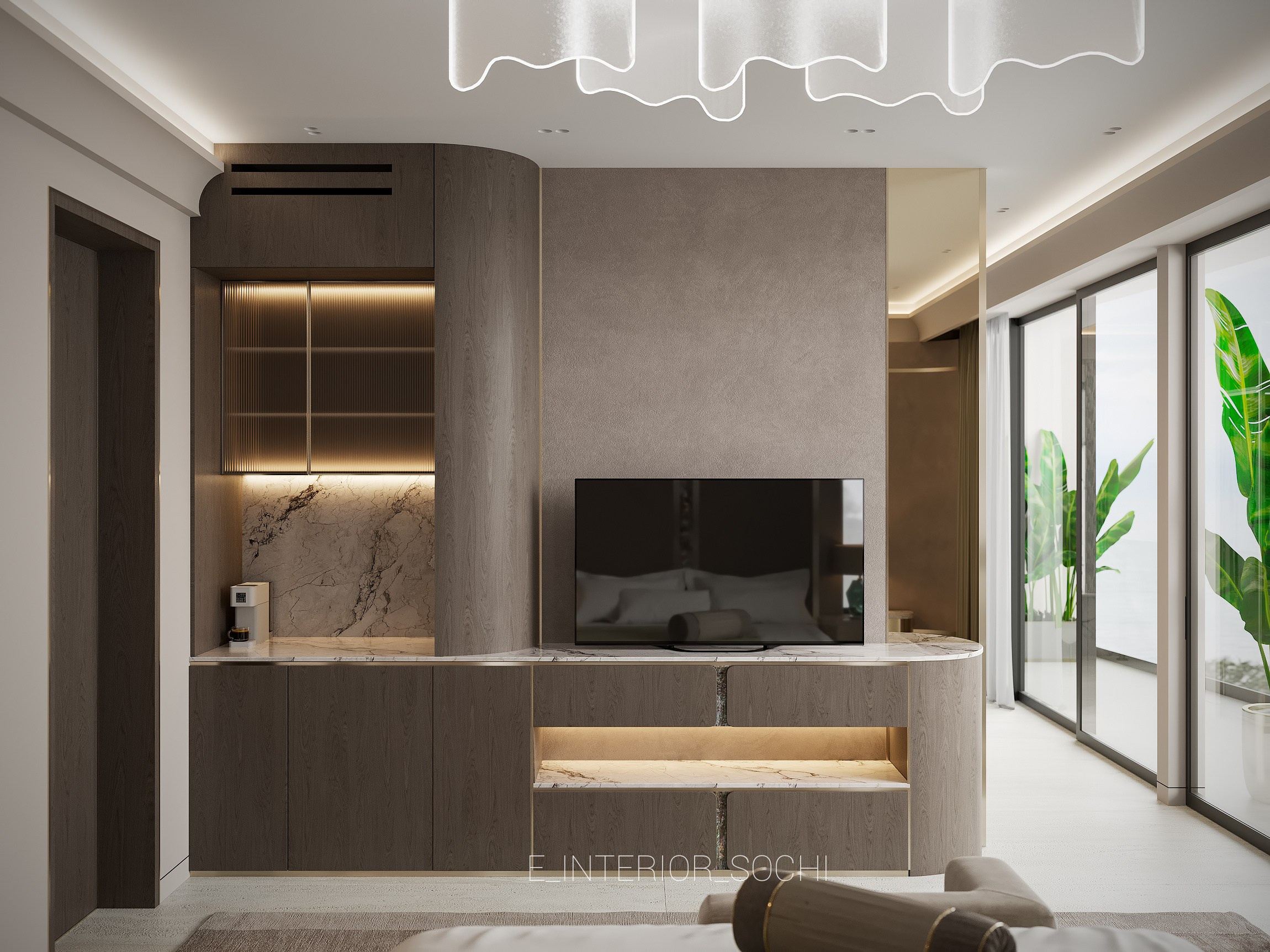 WINGSKY-STONEWOOD. Дизайн интерьера Евгения Тисленко