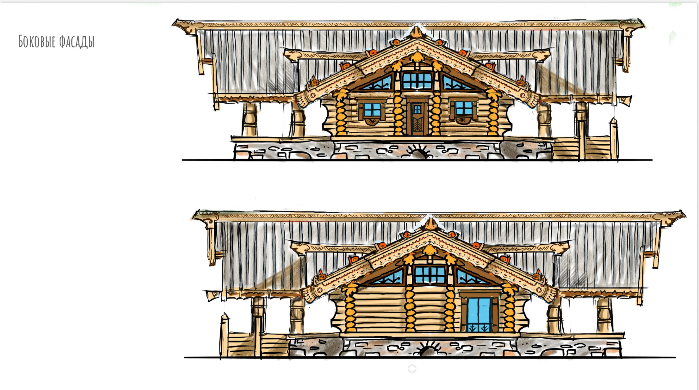 Царская баня, 500 м². Архитектор Касаткин и Партнёры