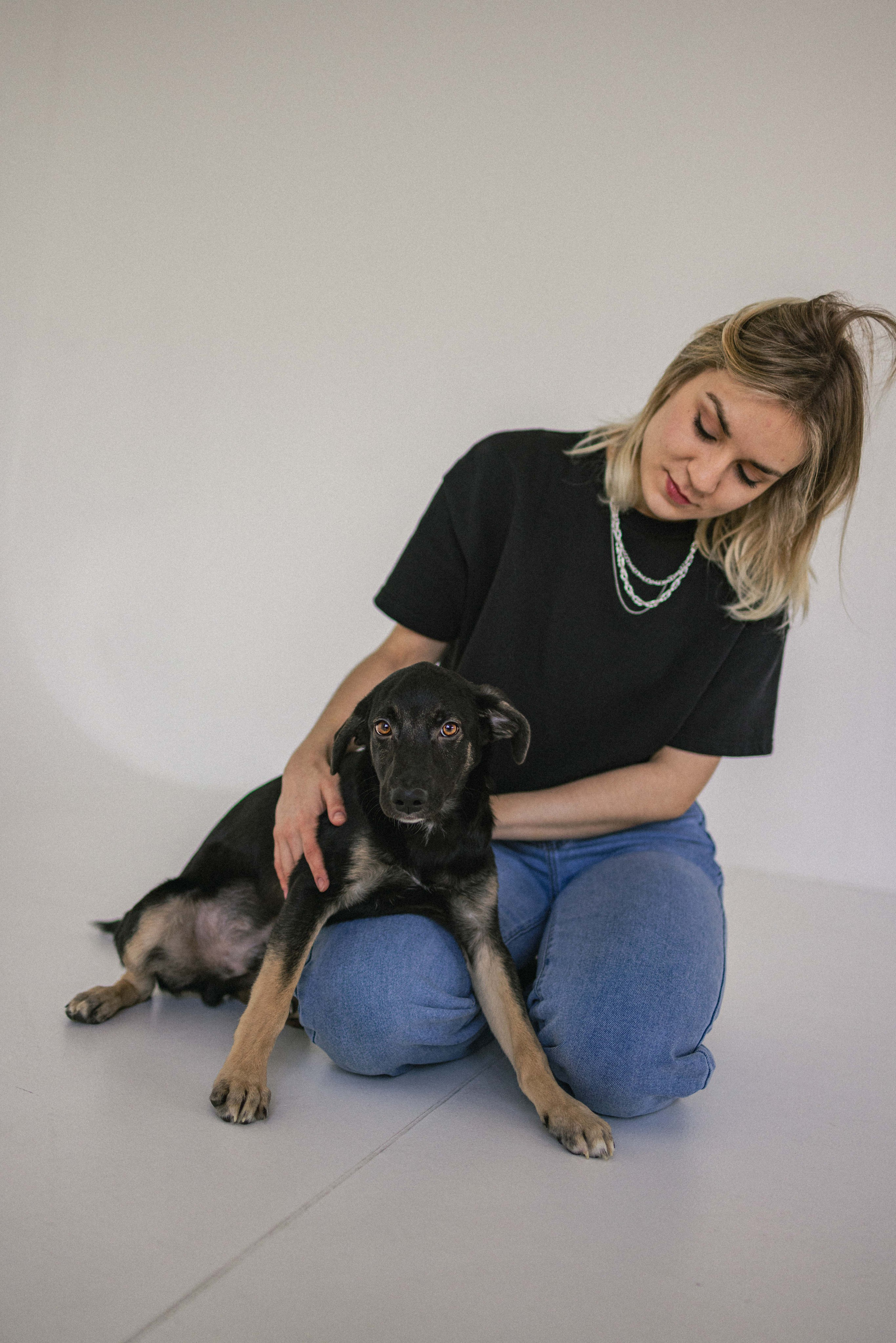 Крис и Тэдди. Фотограф-анималист в Москве Лера Черноног