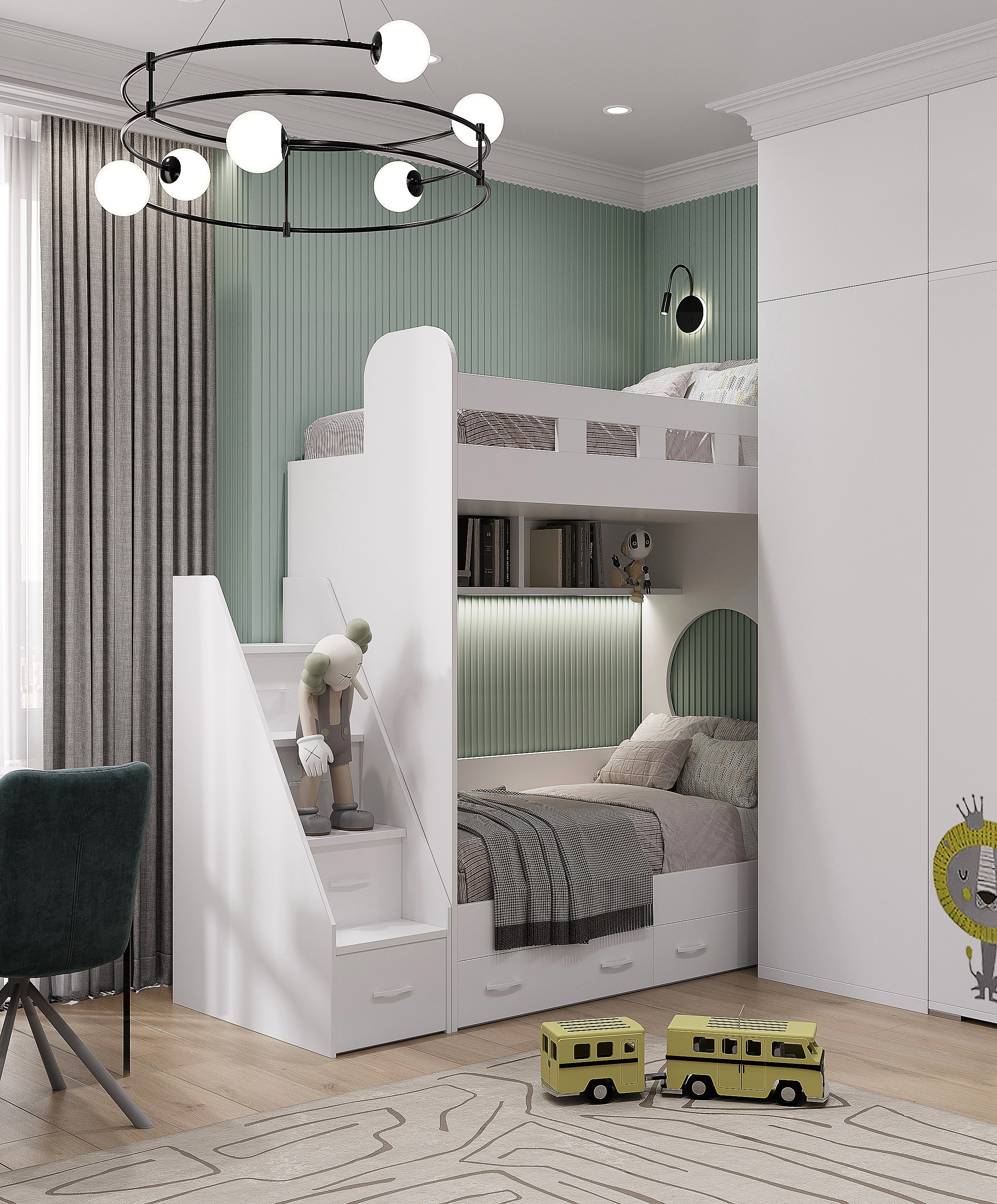 ЖК ЭНИТЕО, 71 м² | МОСКВА. Design interior-Samsonyan R