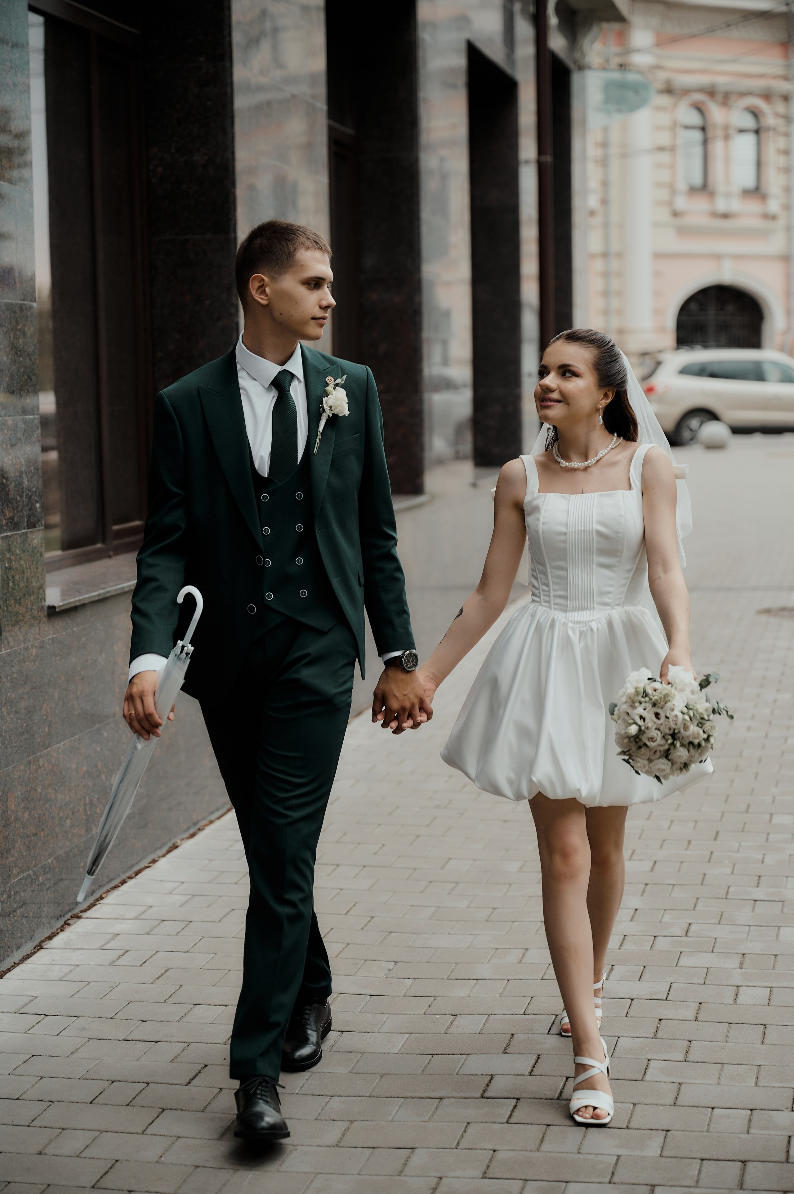 Свадебная прогулка по Туле. Свадебный фотограф в Туле Никита Беляев