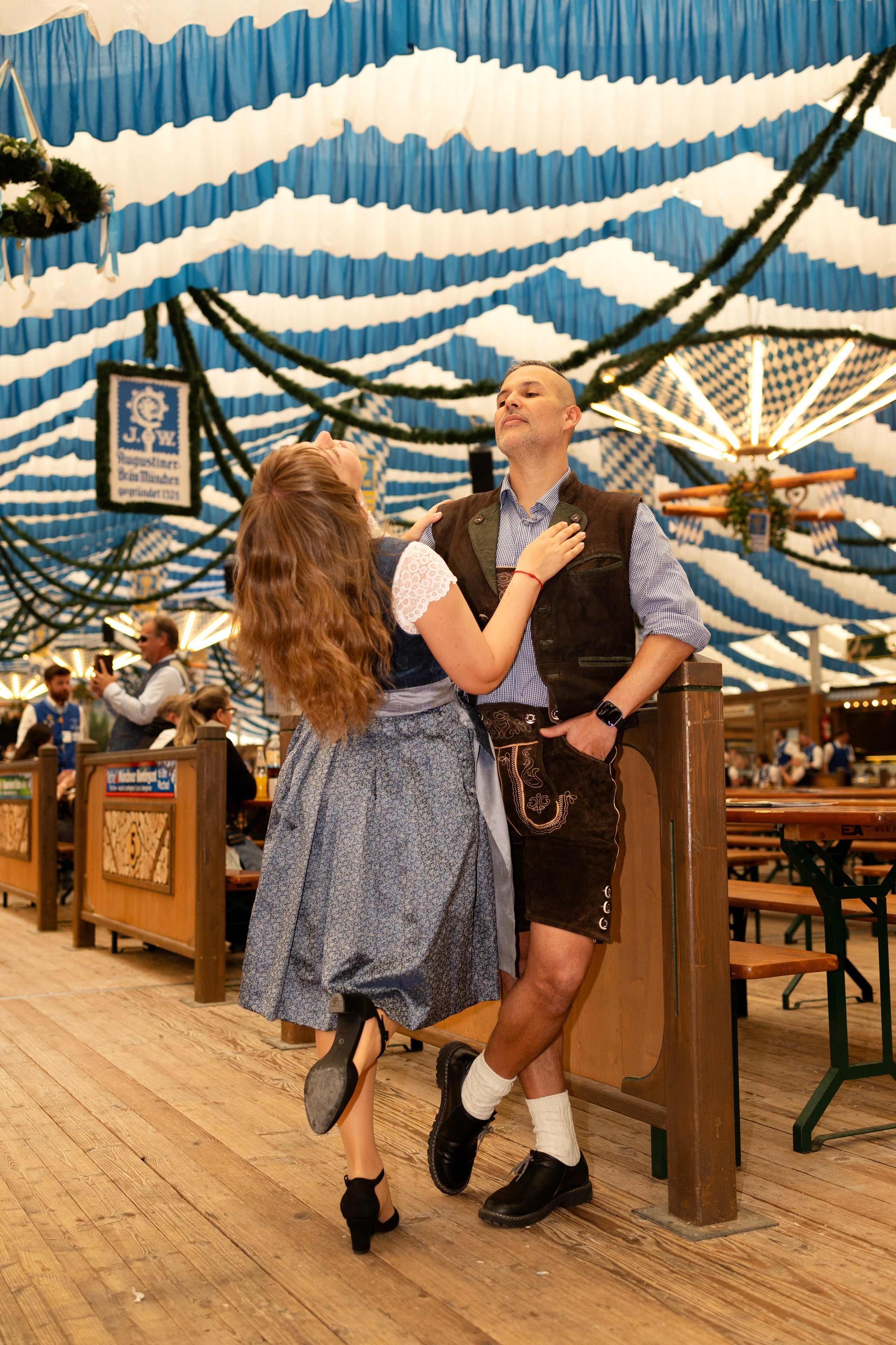Frühlingsfest. Photographer in Munich