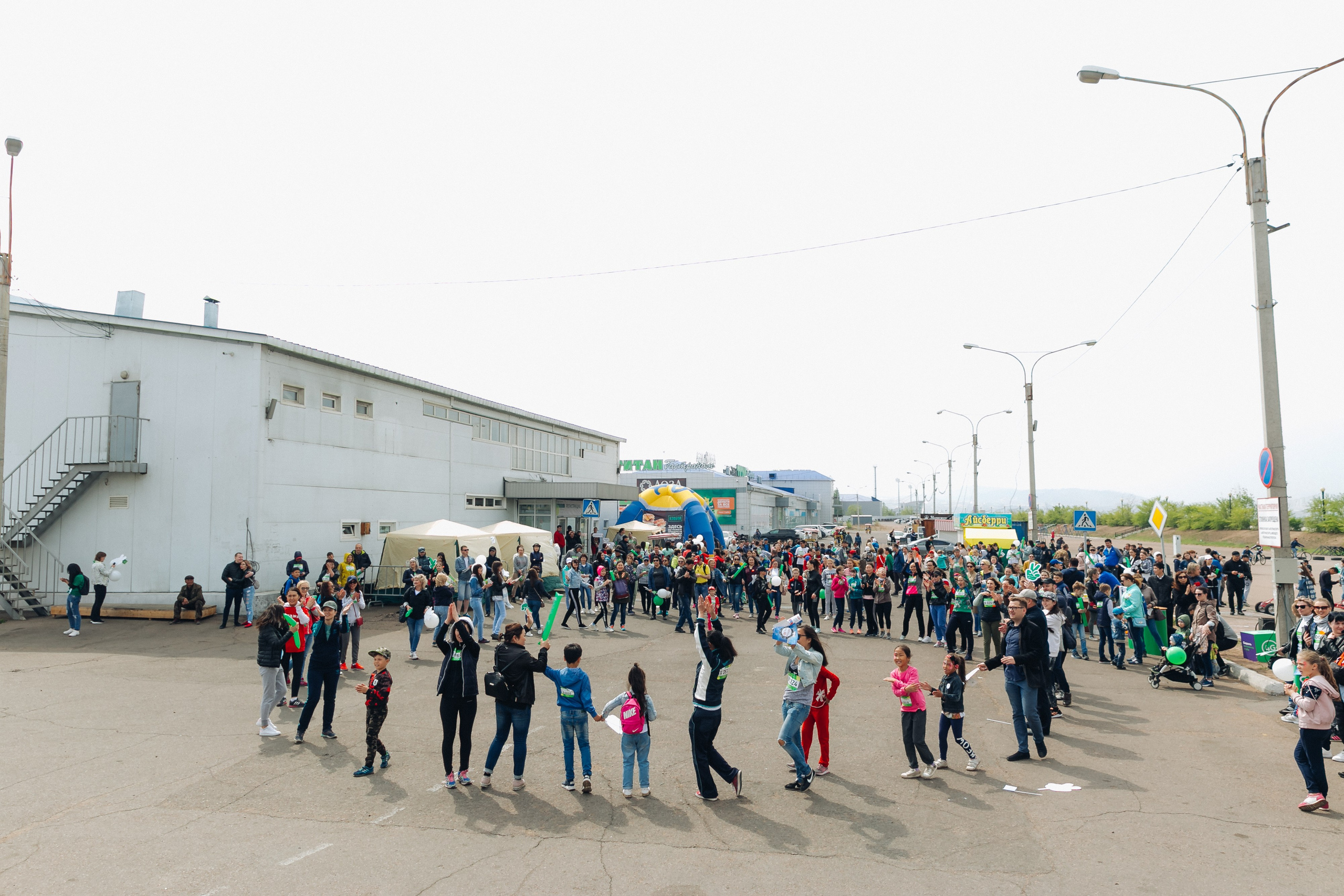 Зеленый марафон Сбербанка. Свадебный и семейный фотограф в Улан-Удэ