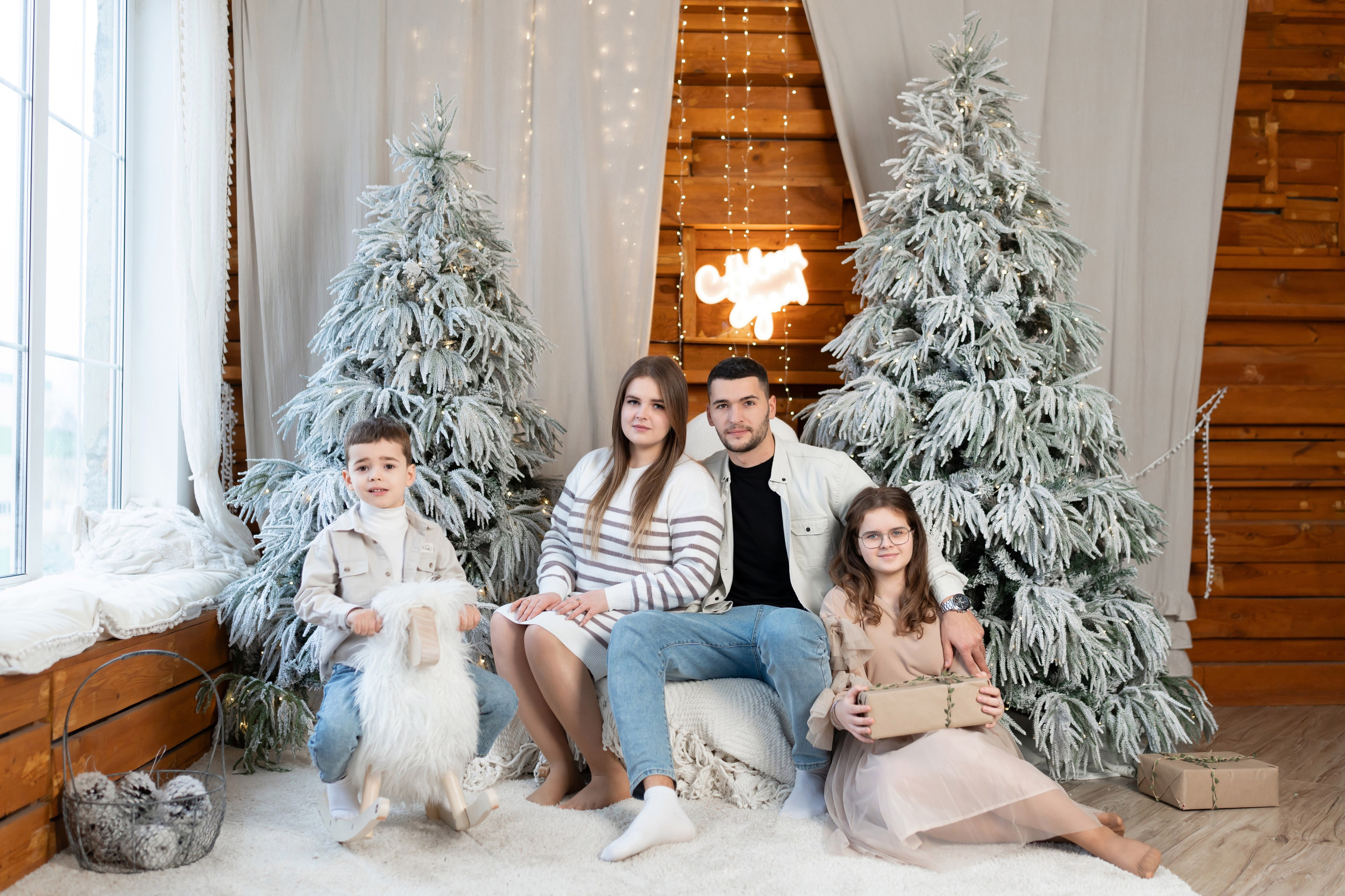 Новогодние фотосессии. Индивидуальные и семейные фотосессии в Калужской области Катерина Шатохина