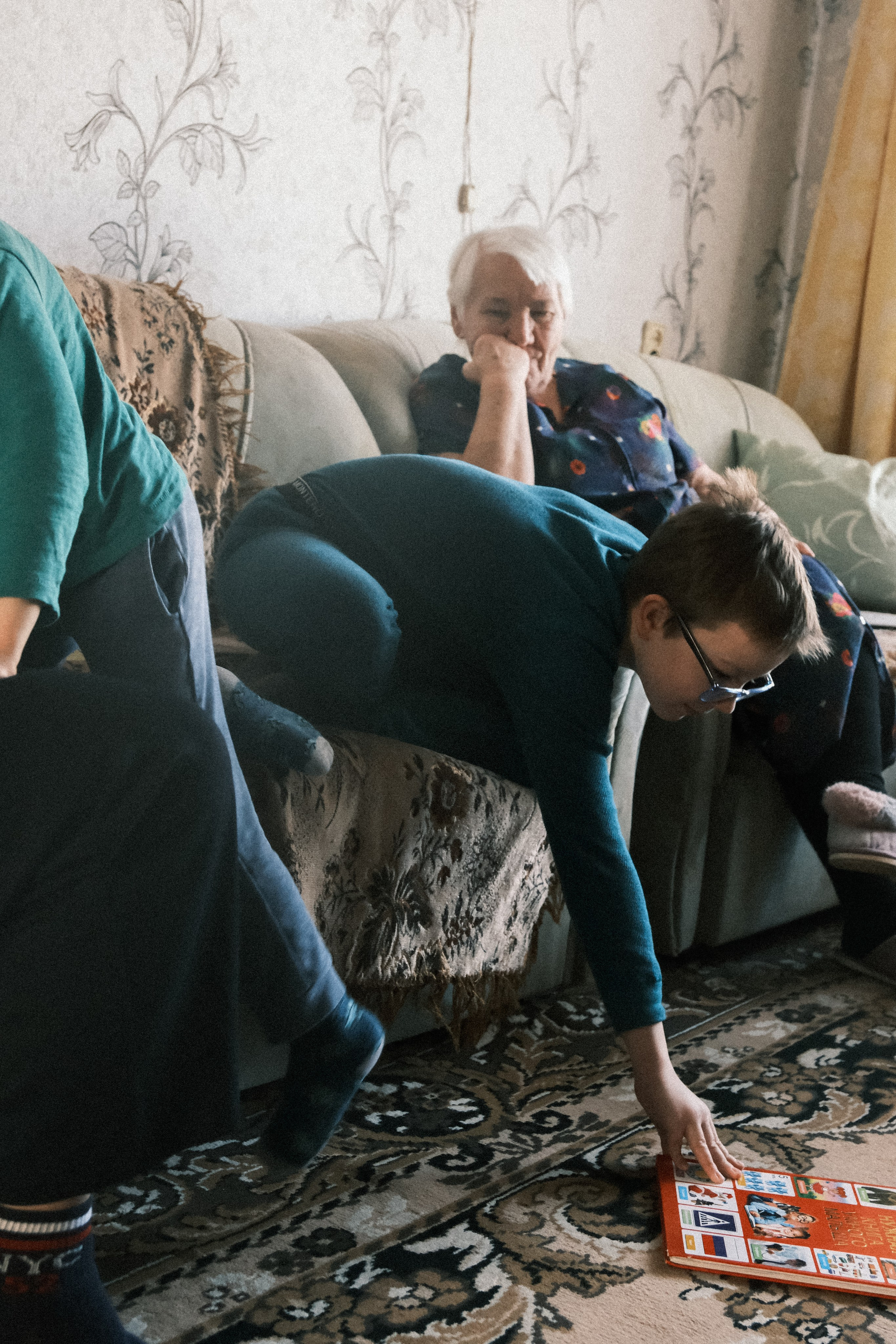 В гостях у бабушки. Семейный фотограф в Москве Кондрашова Ирина