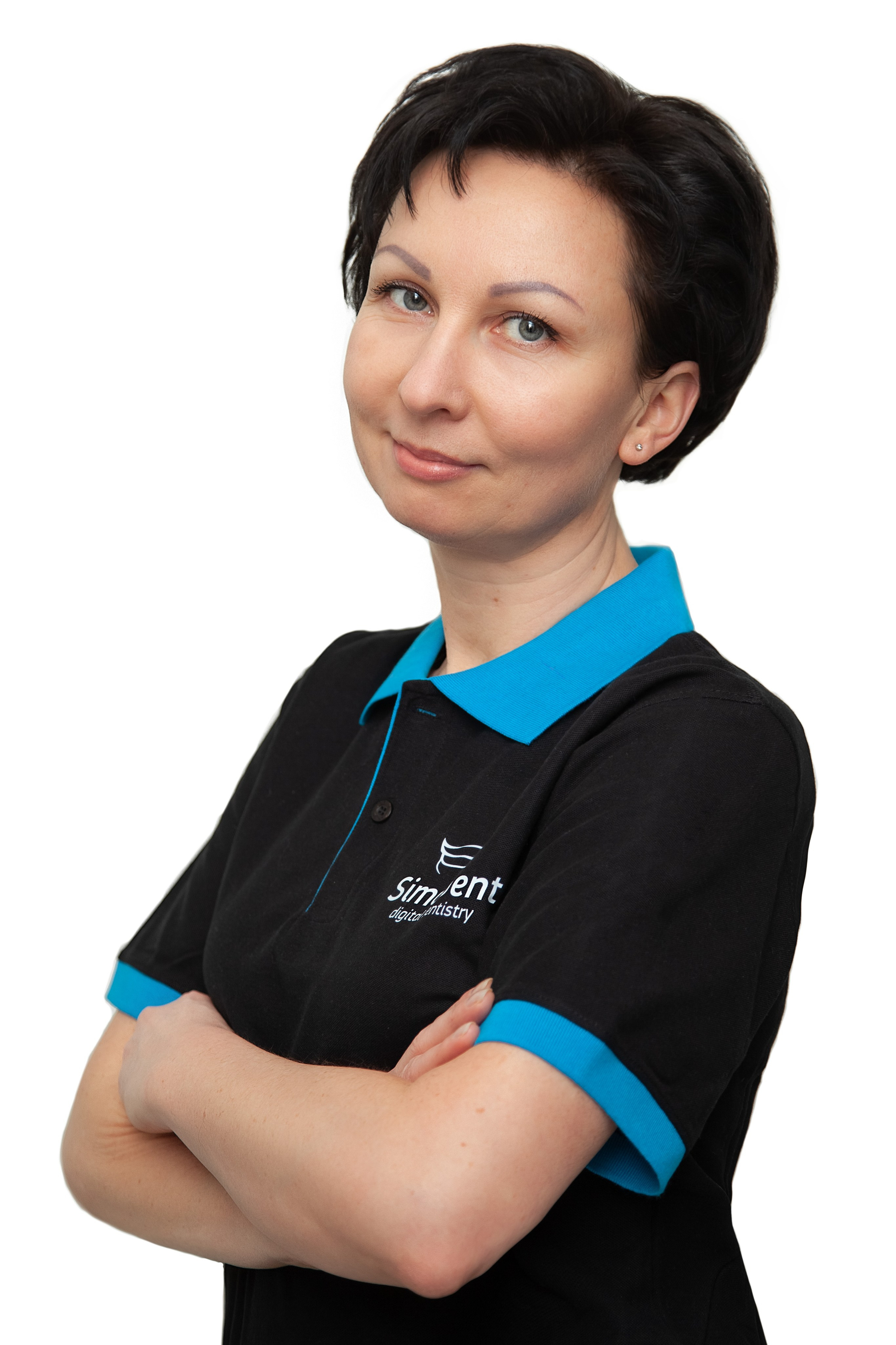 SimoDent — съемка сотрудников для сайта. Двойняшки-фотографы Анна и Анастасия в Санкт-Петербурге