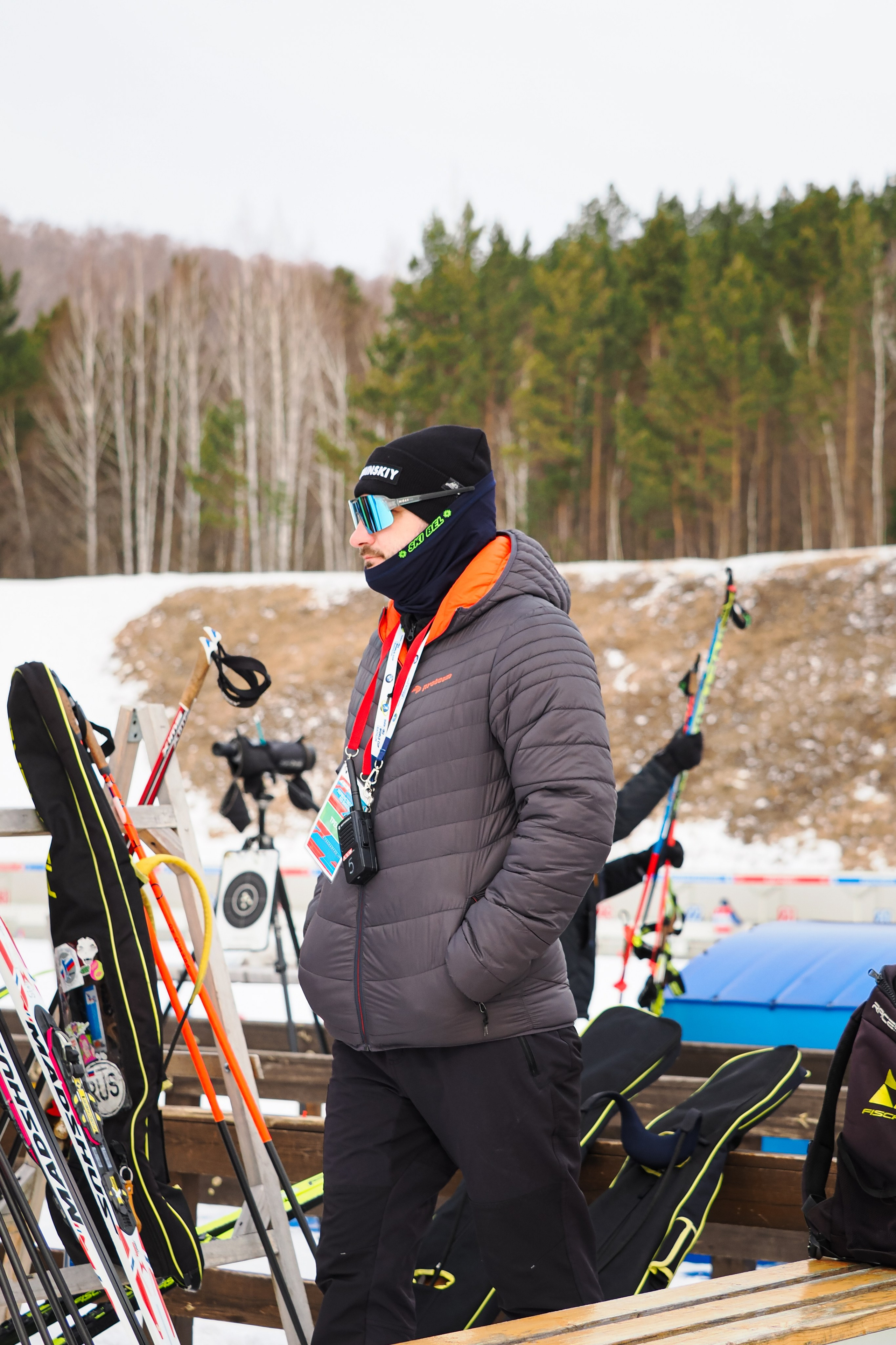 Биатлон / Первенство России. Репортажный фотограф Алексей Козьмин