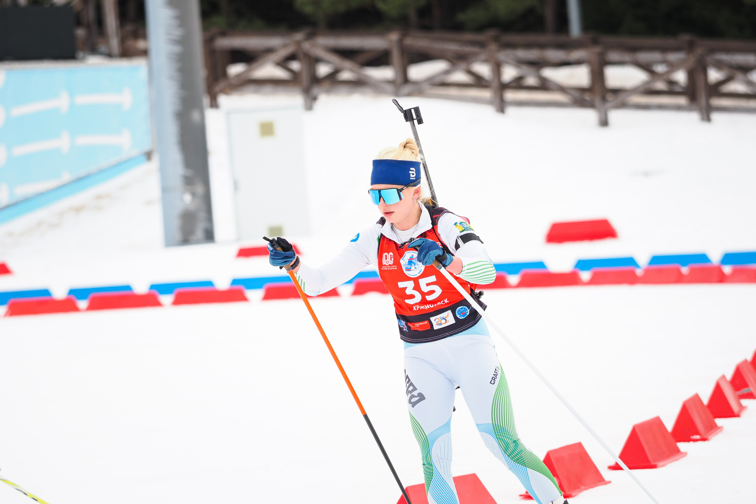 Биатлон / Первенство России. Репортажный фотограф Алексей Козьмин