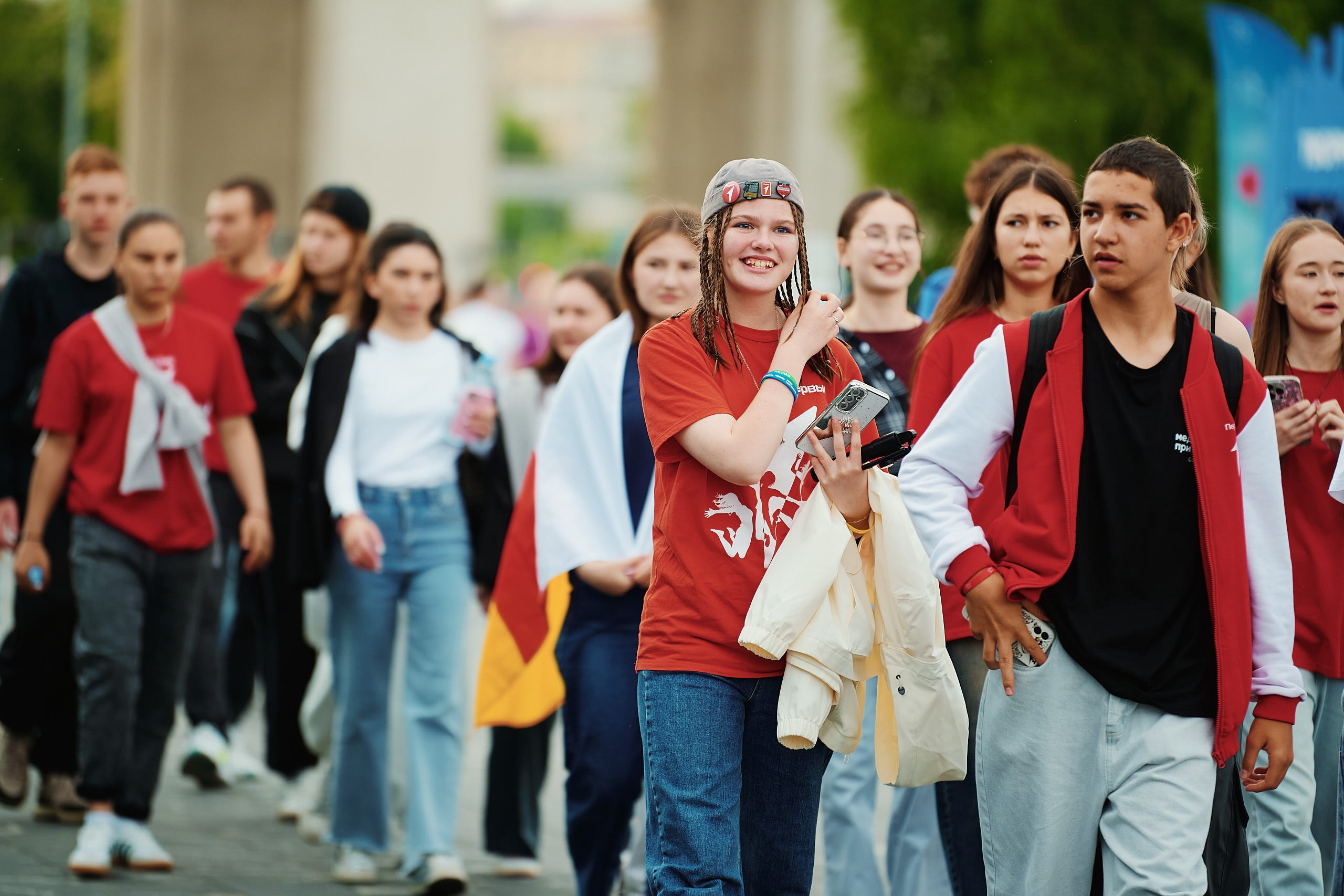 Фестиваль Движения Первых 2025. Репортажная съемка в Москве
