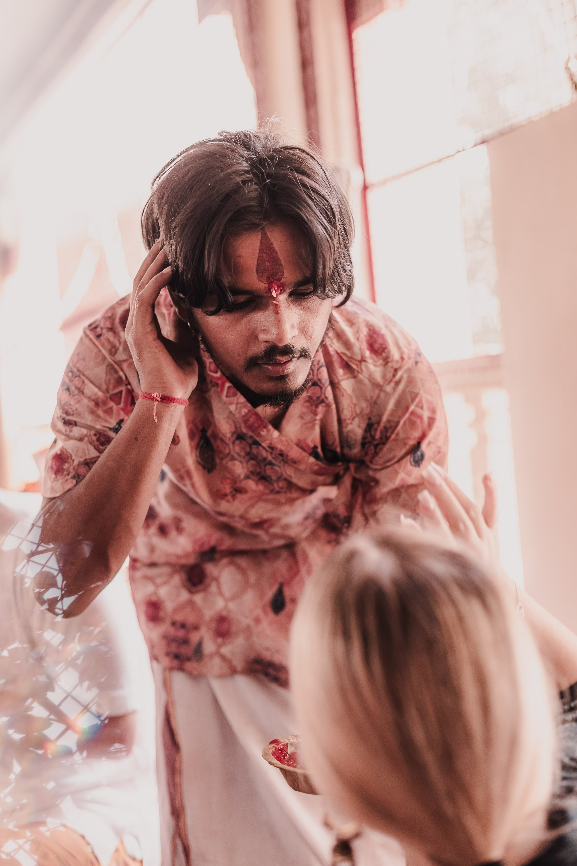 Navaratri yajna at Devraha Baba Ji ashram. Мариам Багдасарян