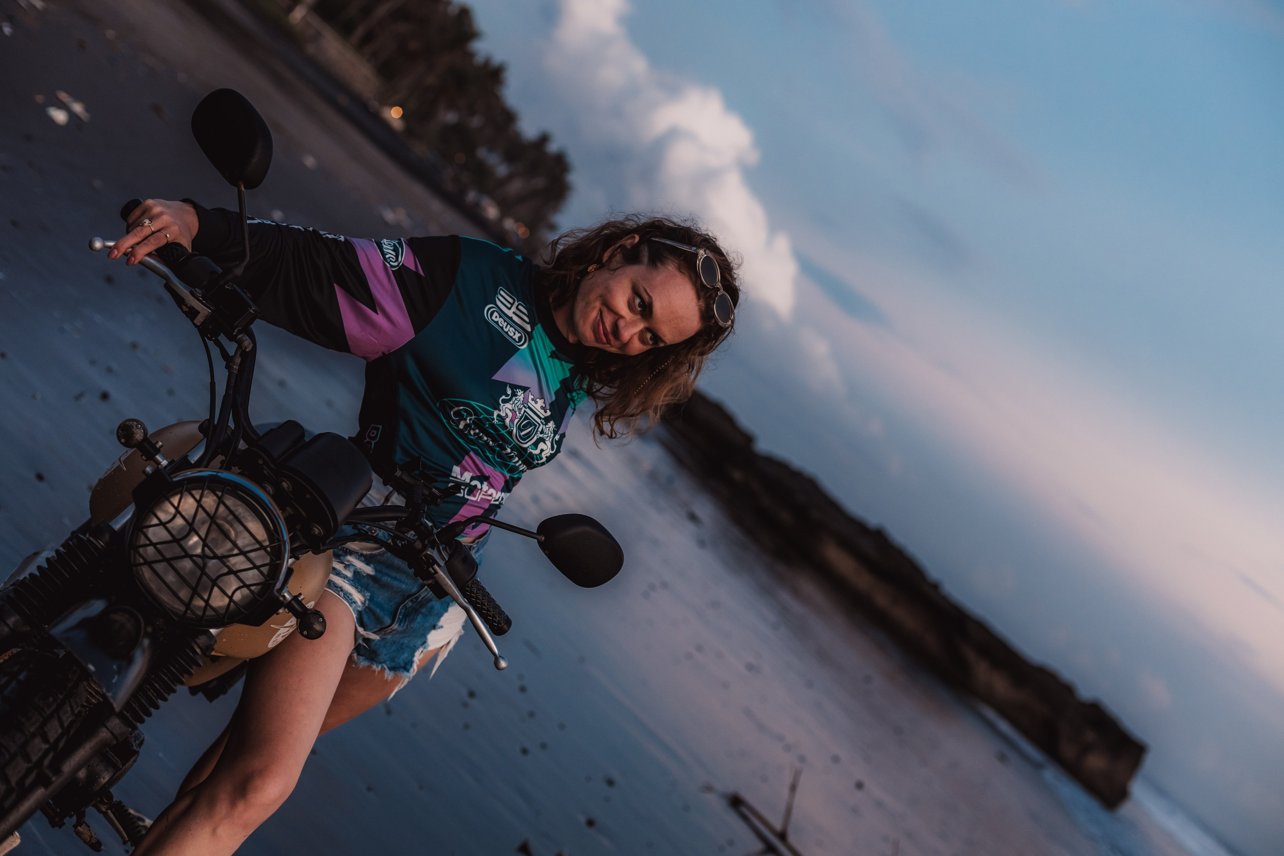 Moto babe. Mariam Bagdasaryan