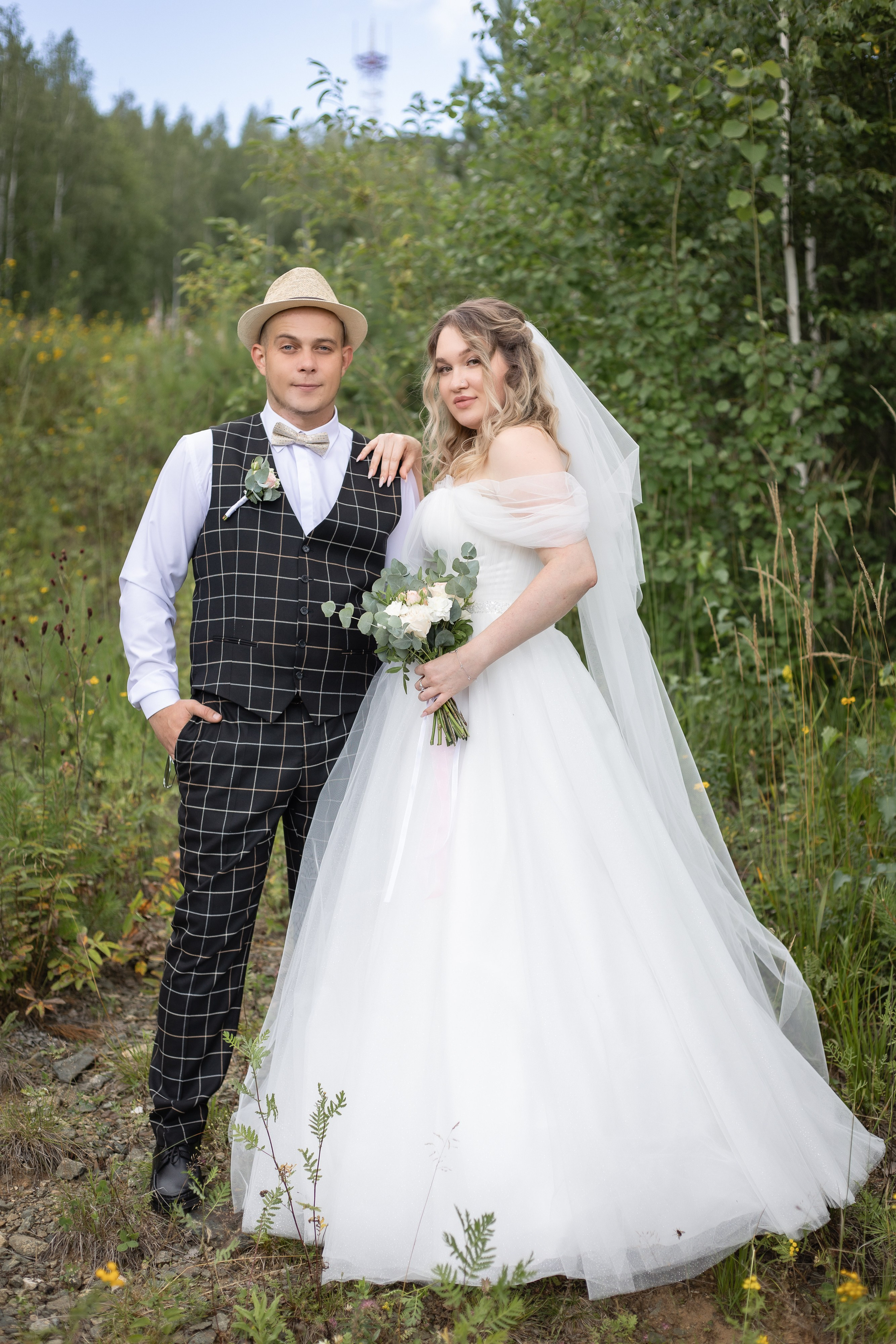 Свадебная фотосессия за городом. Фотограф Татьяна Орлова