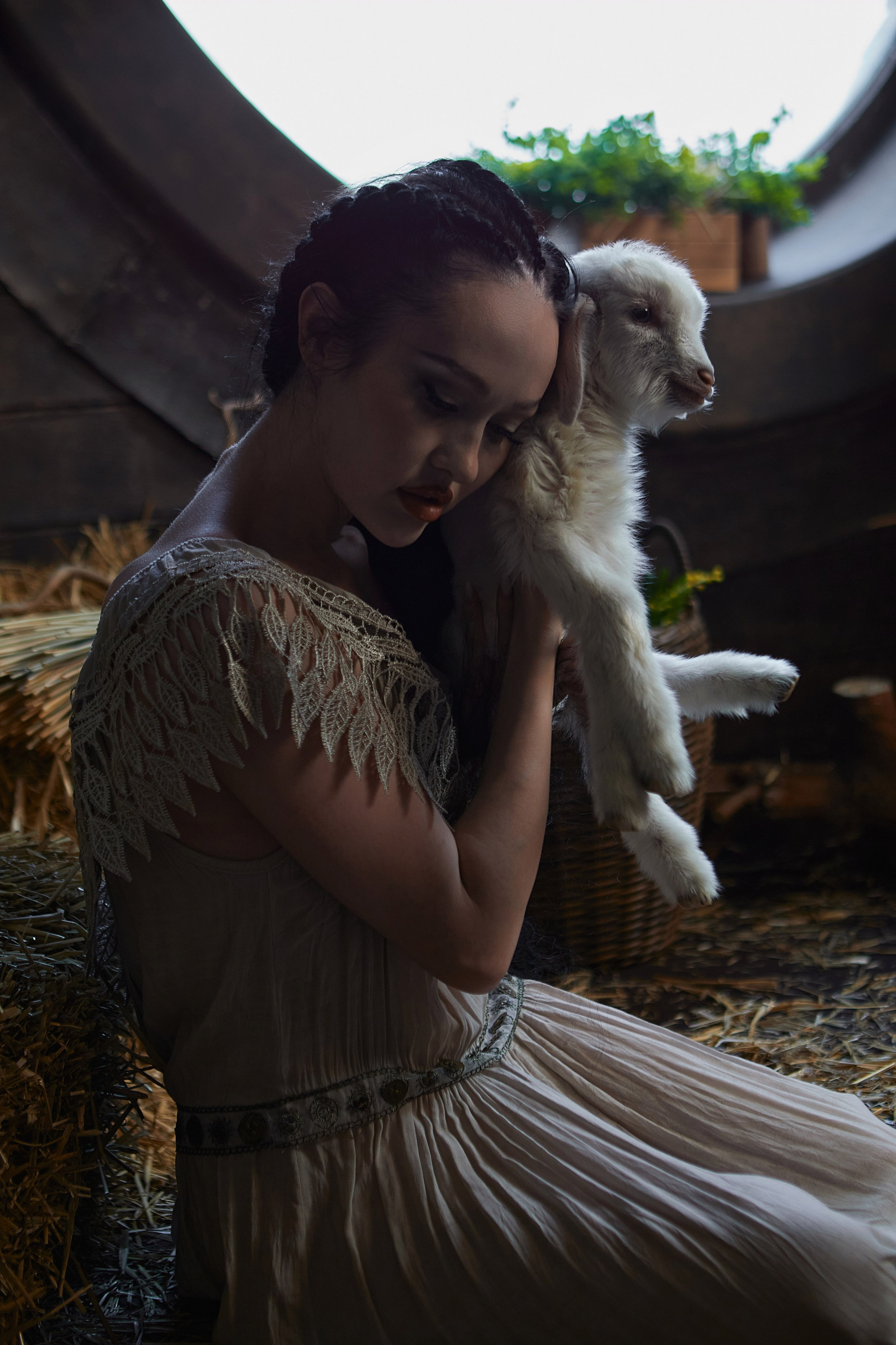 Фотосессия с маленькой козочкой. Семейный и свадебный фотограф в Краснодаре Михеева Светлана