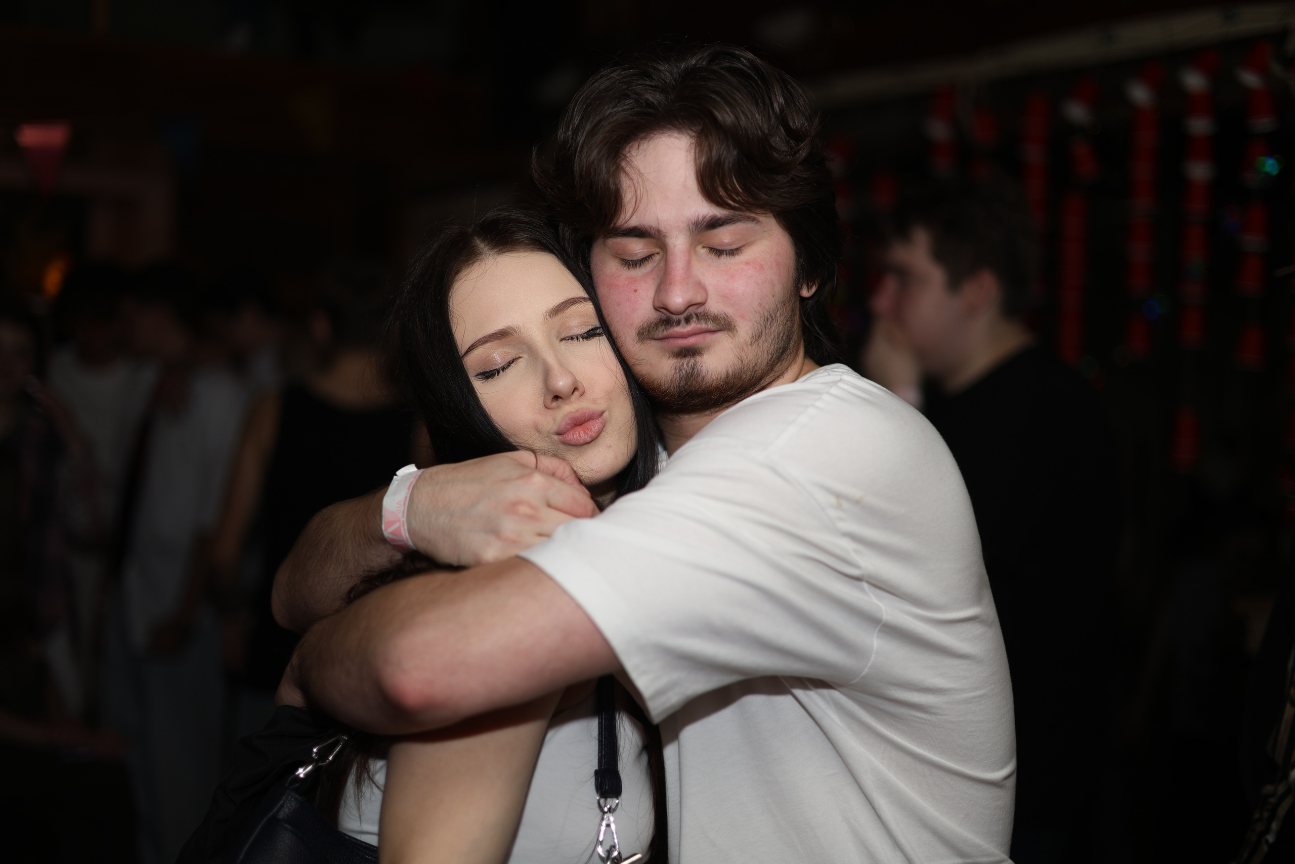 Student american-style party. Mintonov's Film Studio