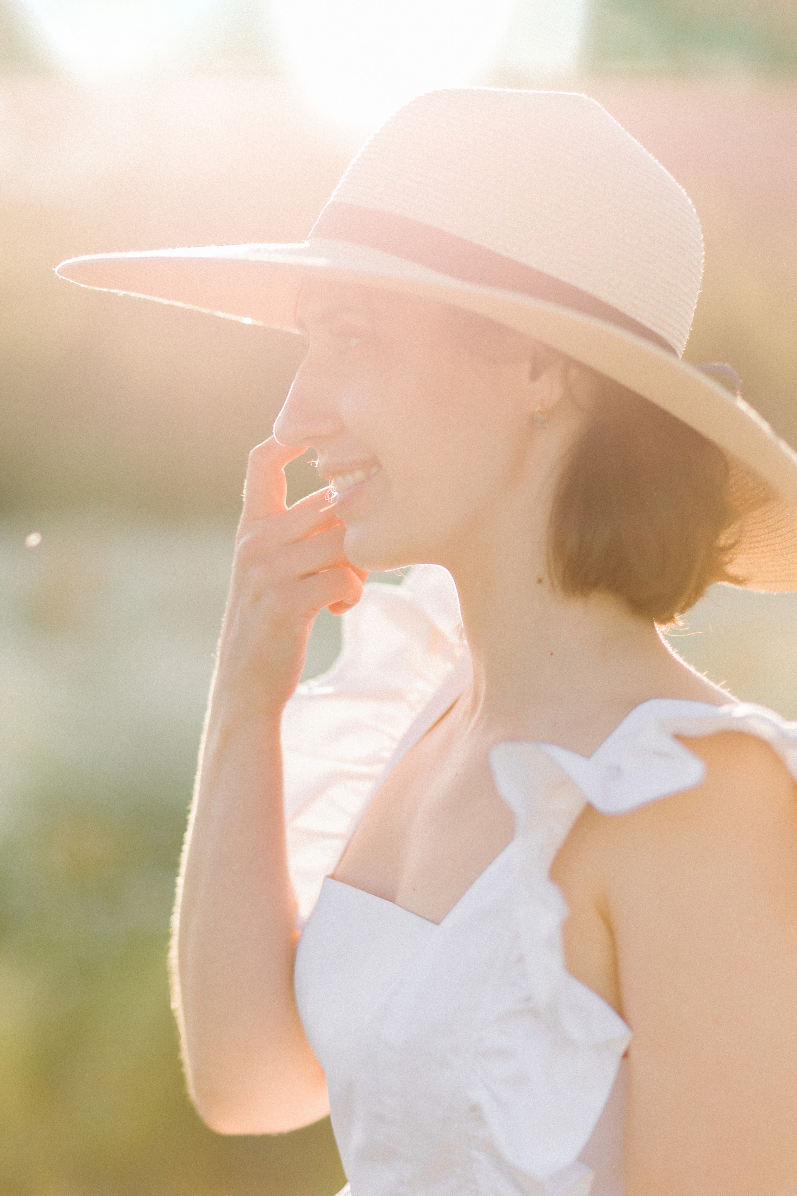 Фотосессия в поле. Лена Крутова. Фотограф в Москве