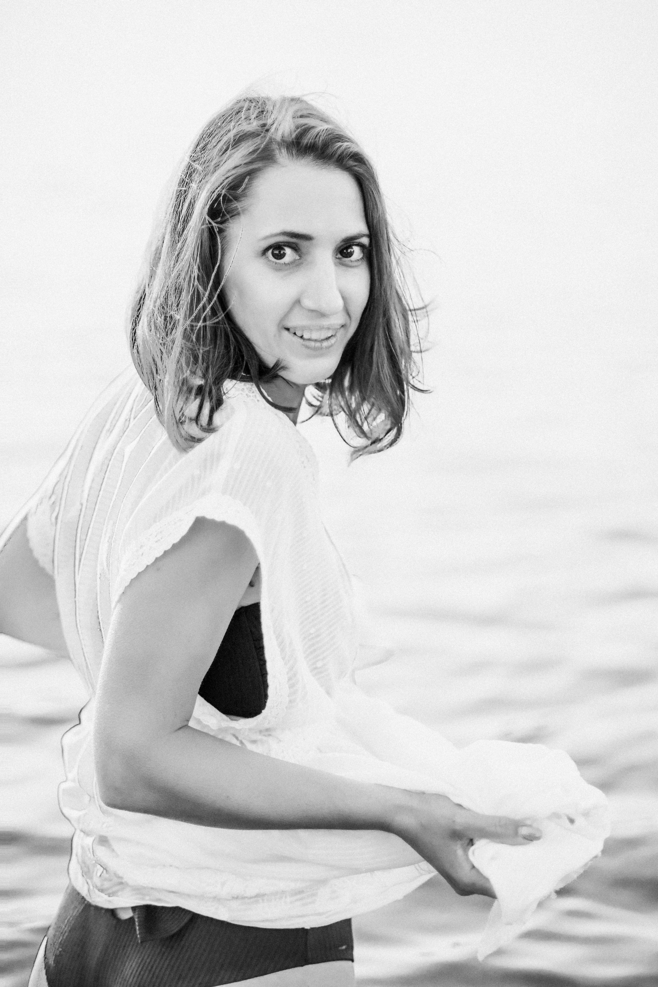 Фотосессия в поле. Лена Крутова. Фотограф в Москве