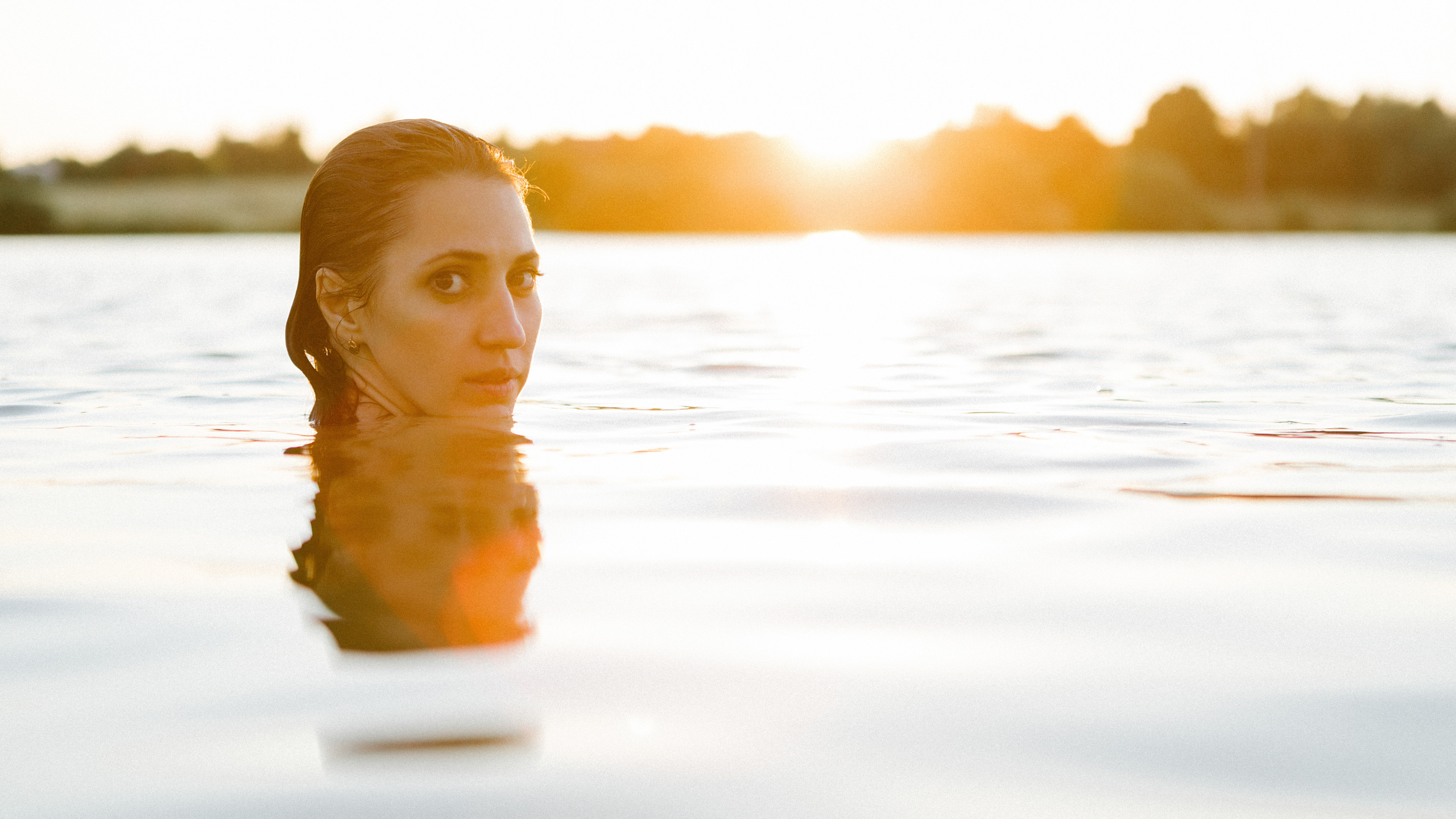 Фотосессия в поле. Лена Крутова. Фотограф в Москве