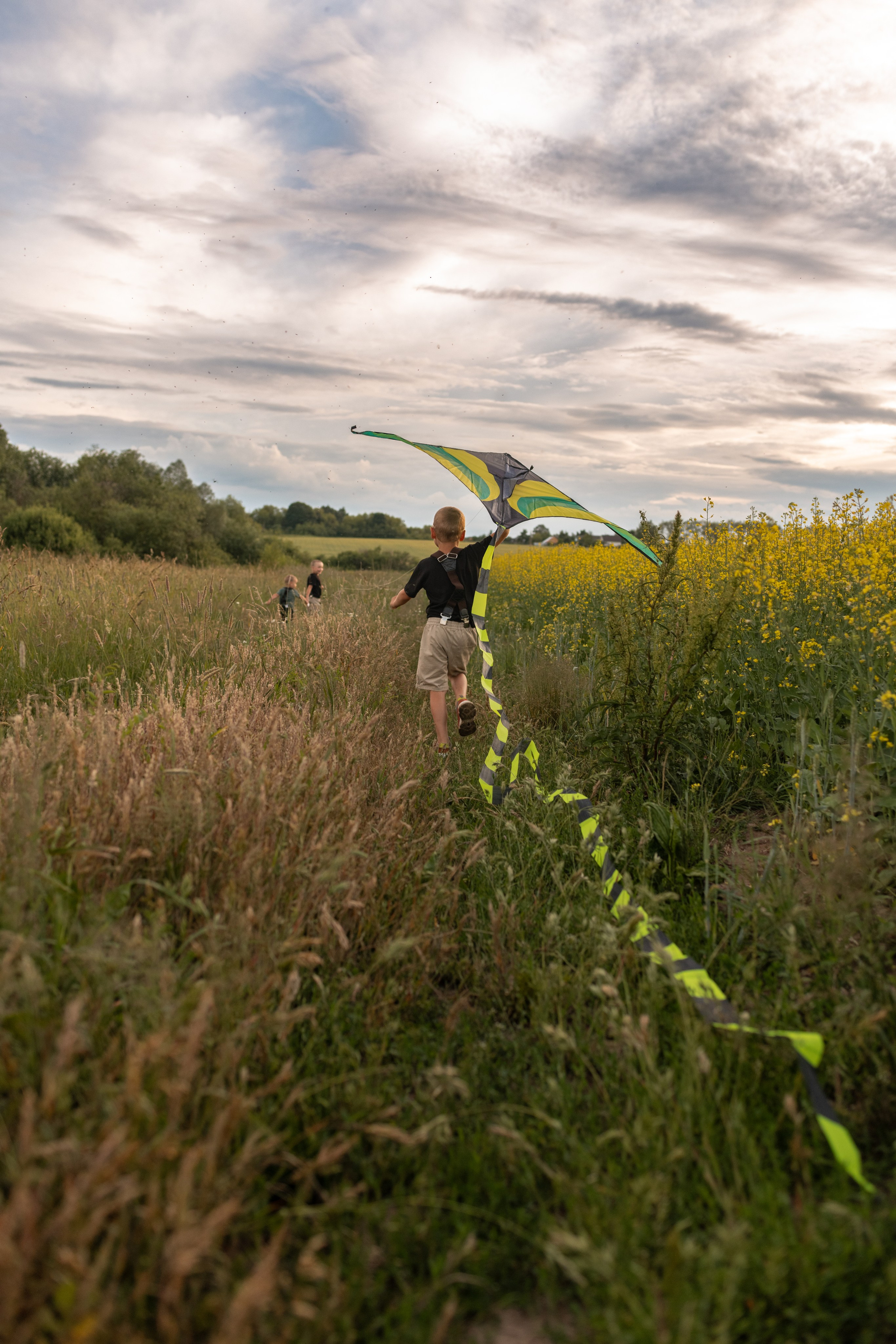 С воздушным змеем. Фотограф в Москве/Зарайске Шахова Марина