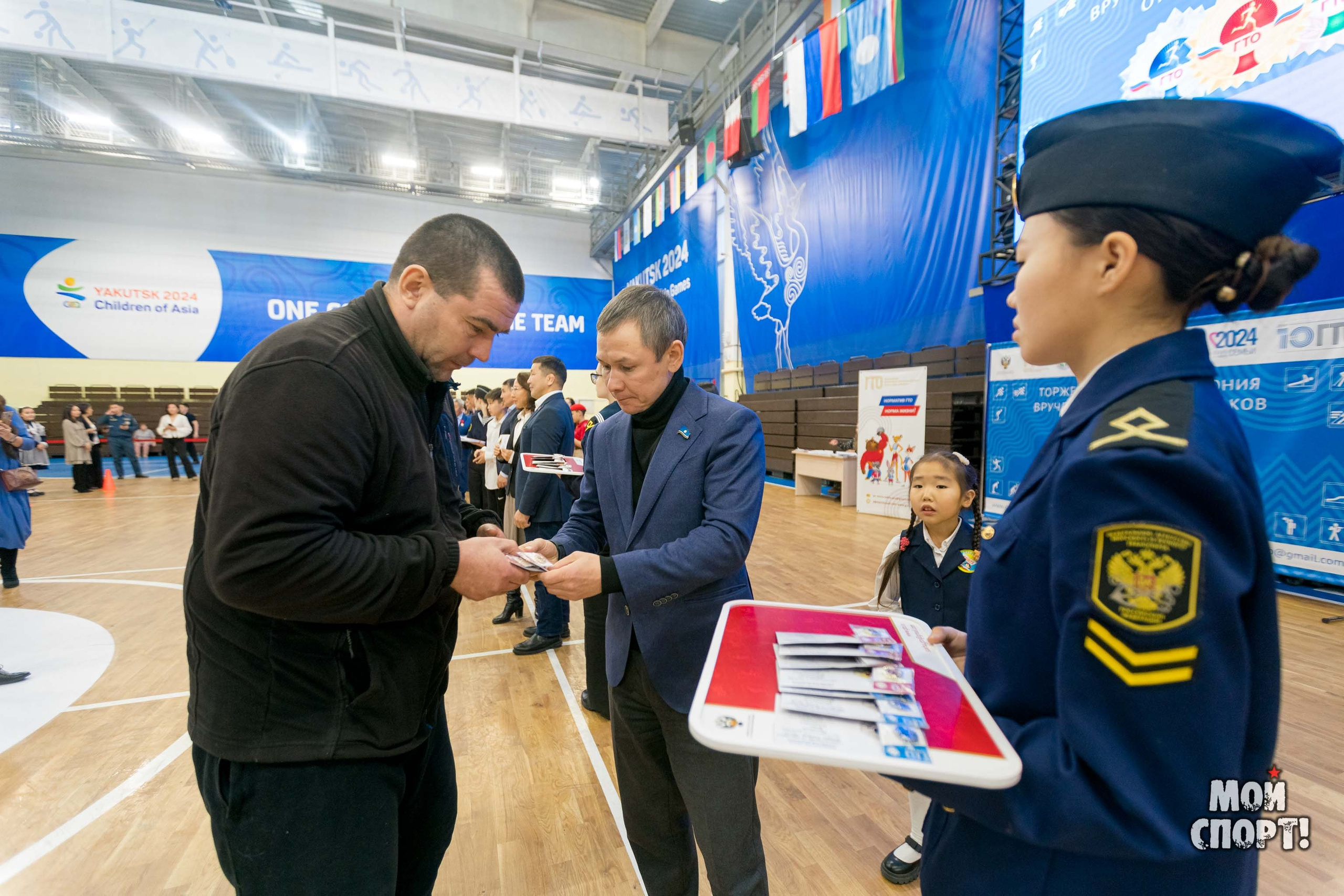 Торжественная церемония вручения знаков отличия «ГТО». Студия «Мой Спорт!» — все о спорте в Якутии