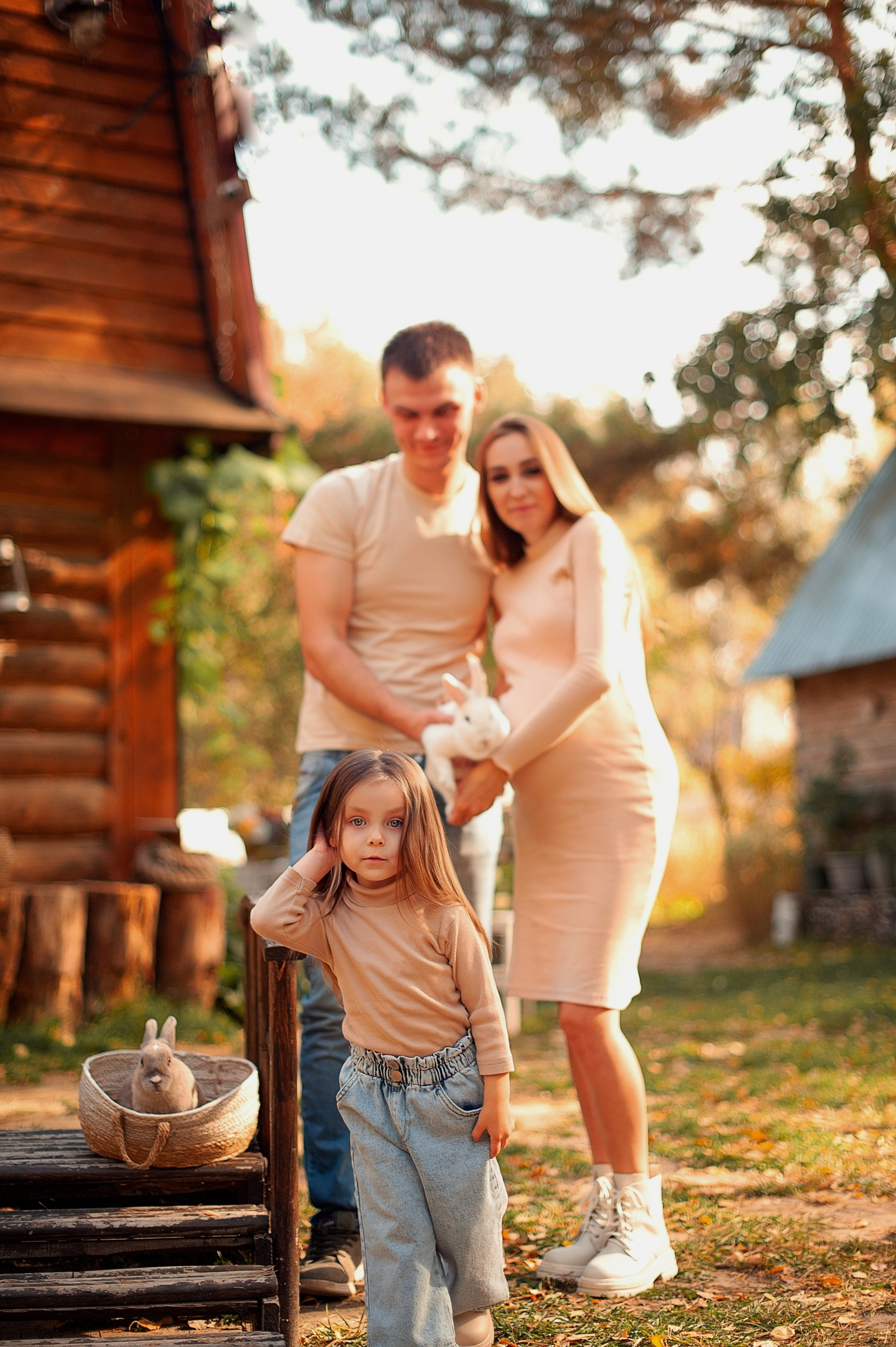 Валерий, Кристина и Мия. Семейный и детский фотограф в Казани Виктория Мерхи