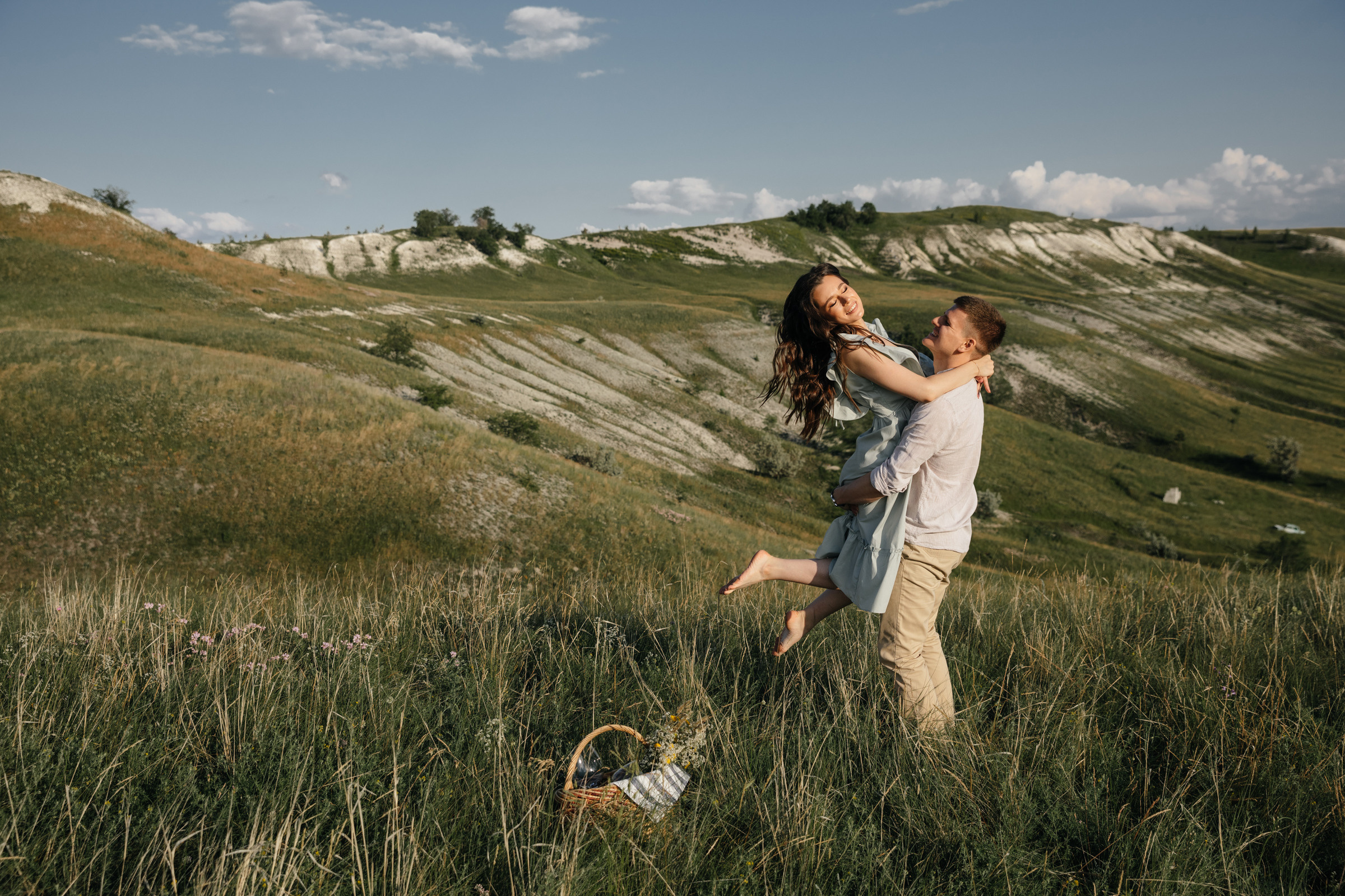 Холмы и бадминтон. Свадебный фотограф в Ульяновске Алексей Китов