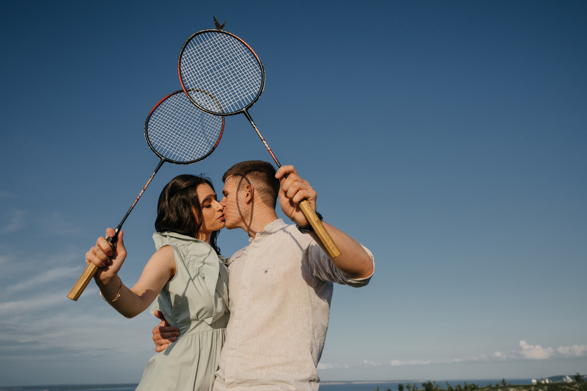 Холмы и бадминтон. Свадебный фотограф в Ульяновске Алексей Китов