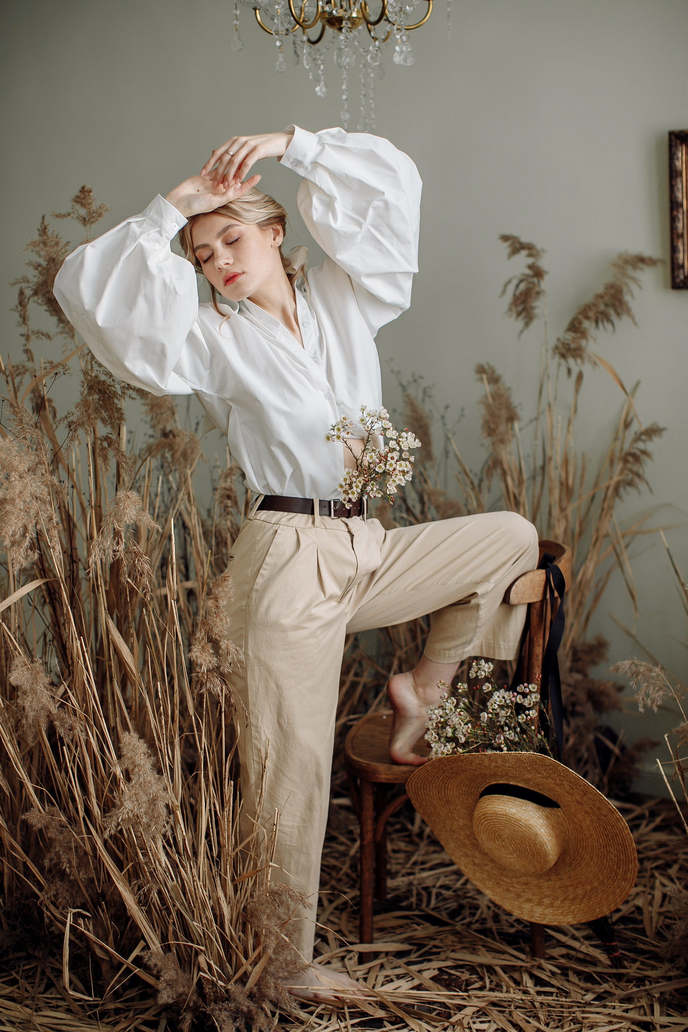 Портретная фотосессия Насти. Свадебный фотограф Москва