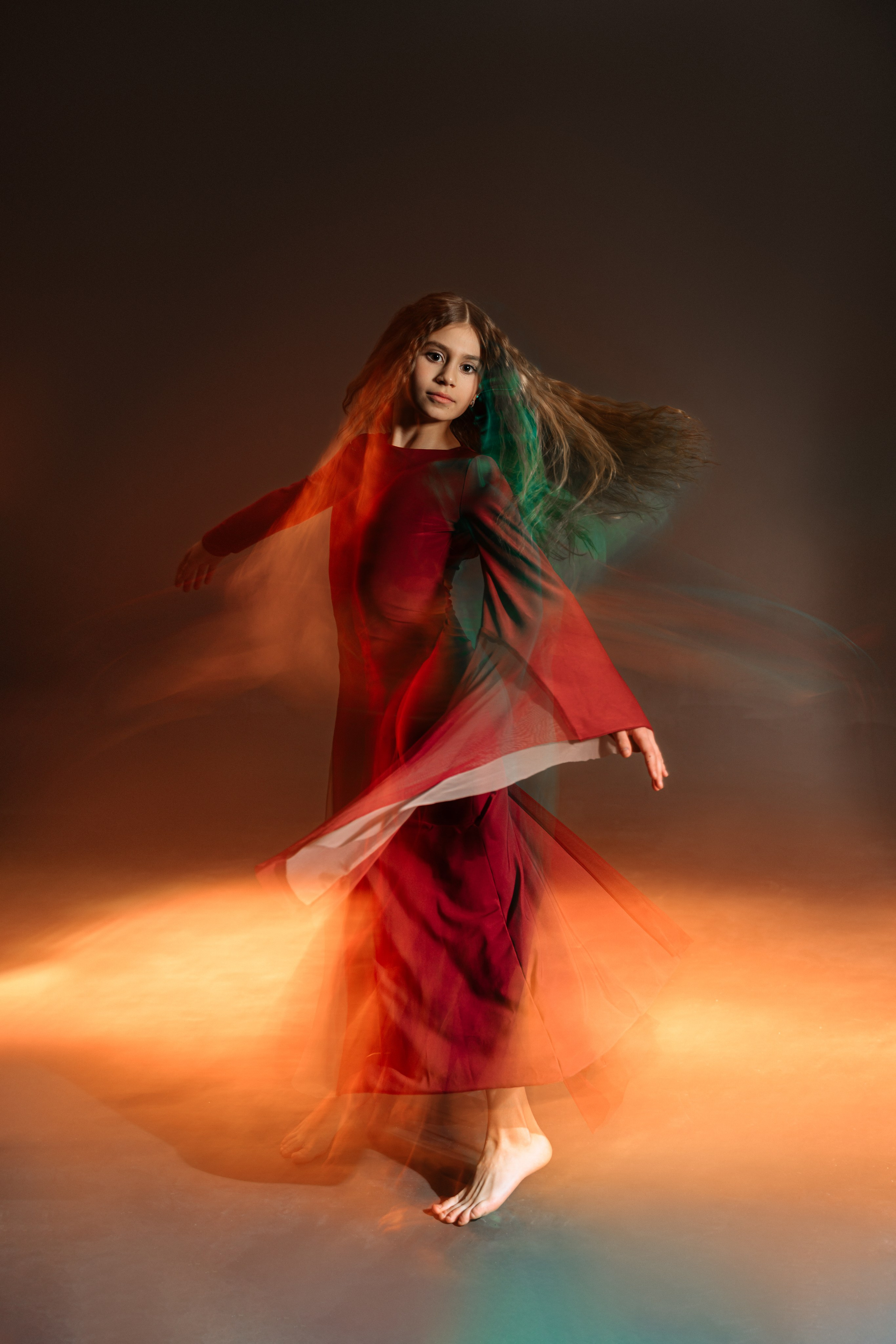 Лина, танец огня. Портретный фотограф в Санкт-Петербурге Дмитриева Наталия