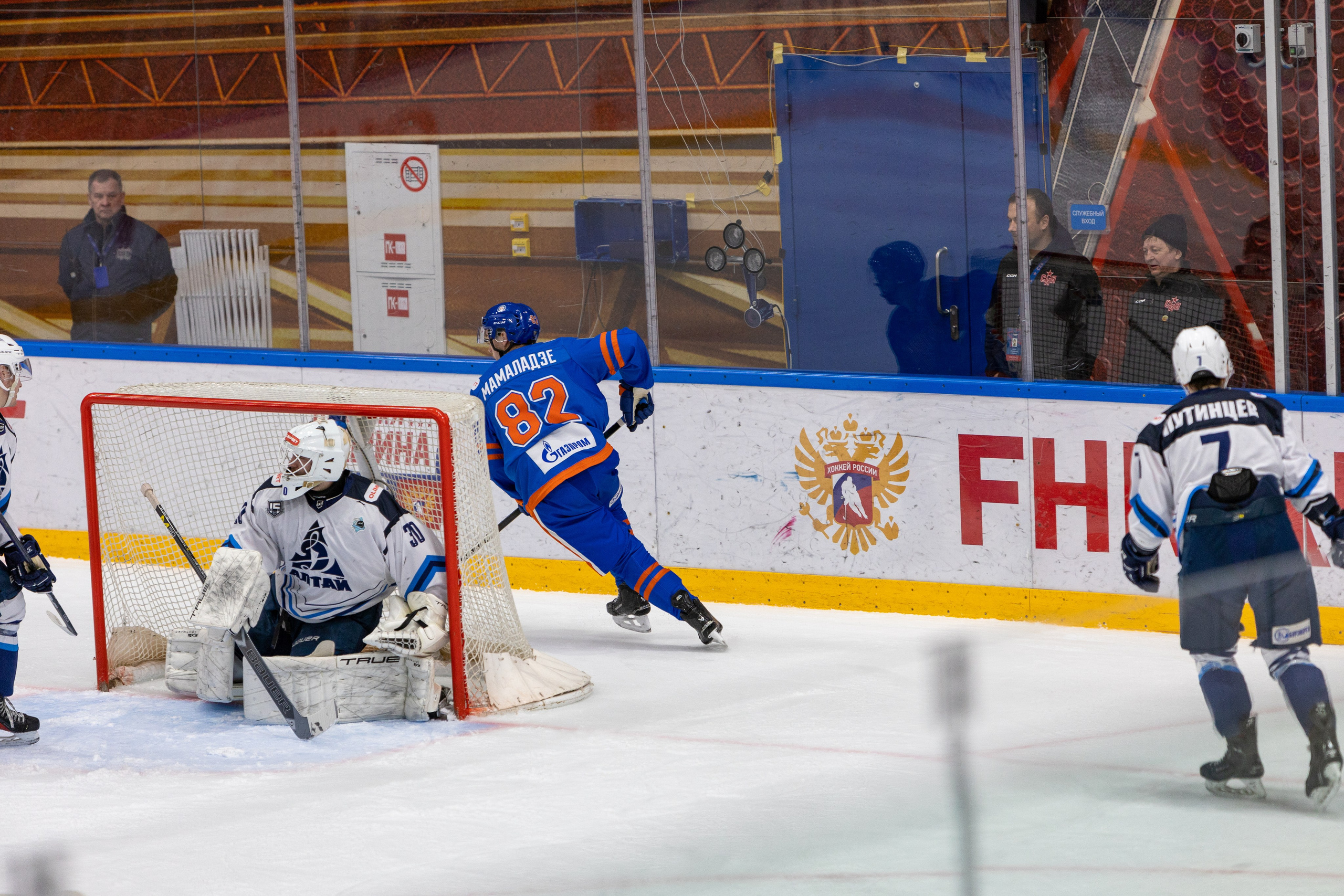 Хоккей СКА-Нева — Динамо-Алтай. Репортажный фотограф Санкт-Петербург | Роман Карбышев