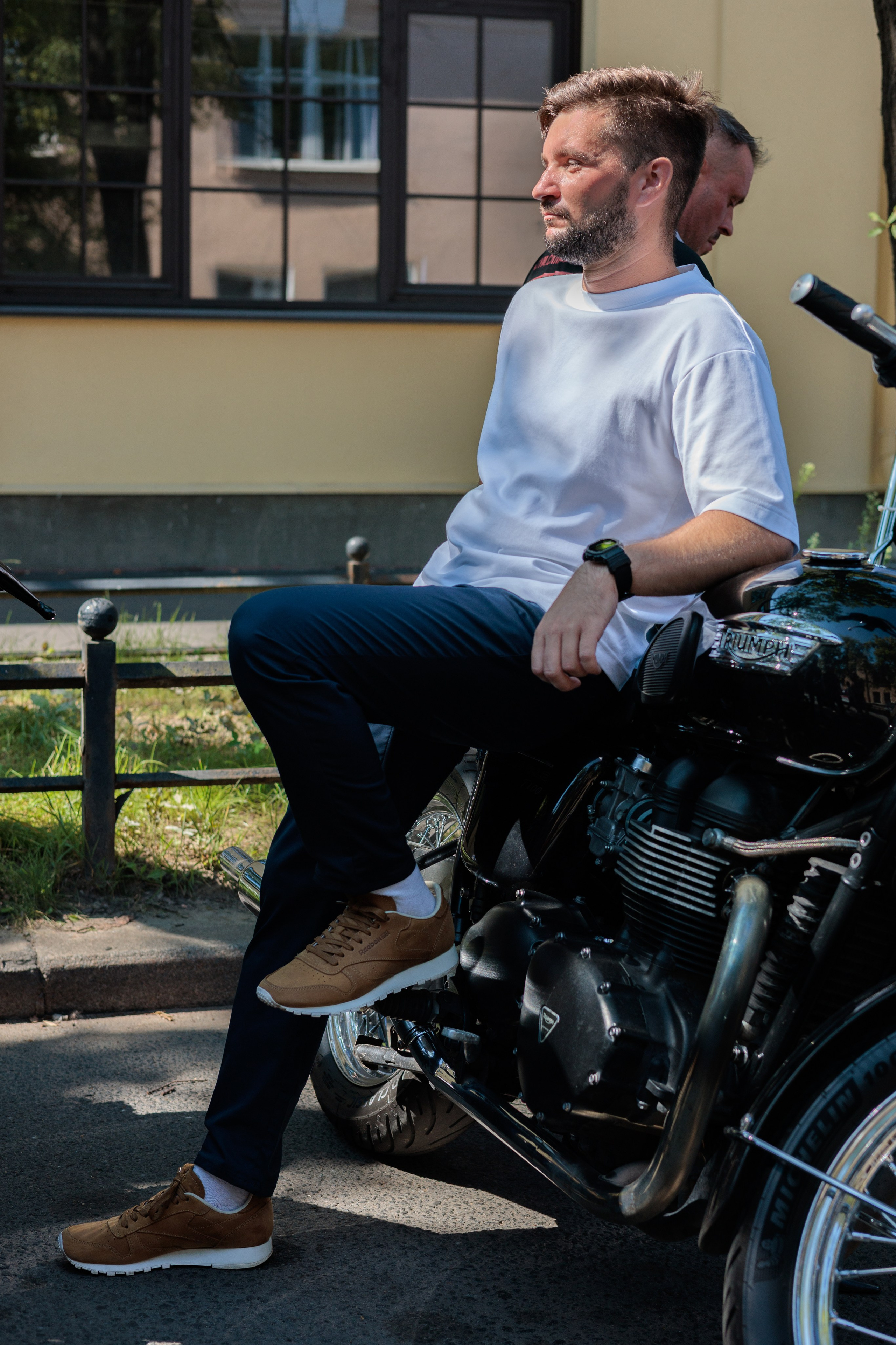 День ВМФ с мотоклубом 28.08.24. Репортажный фотограф Санкт-Петербург | Роман Карбышев