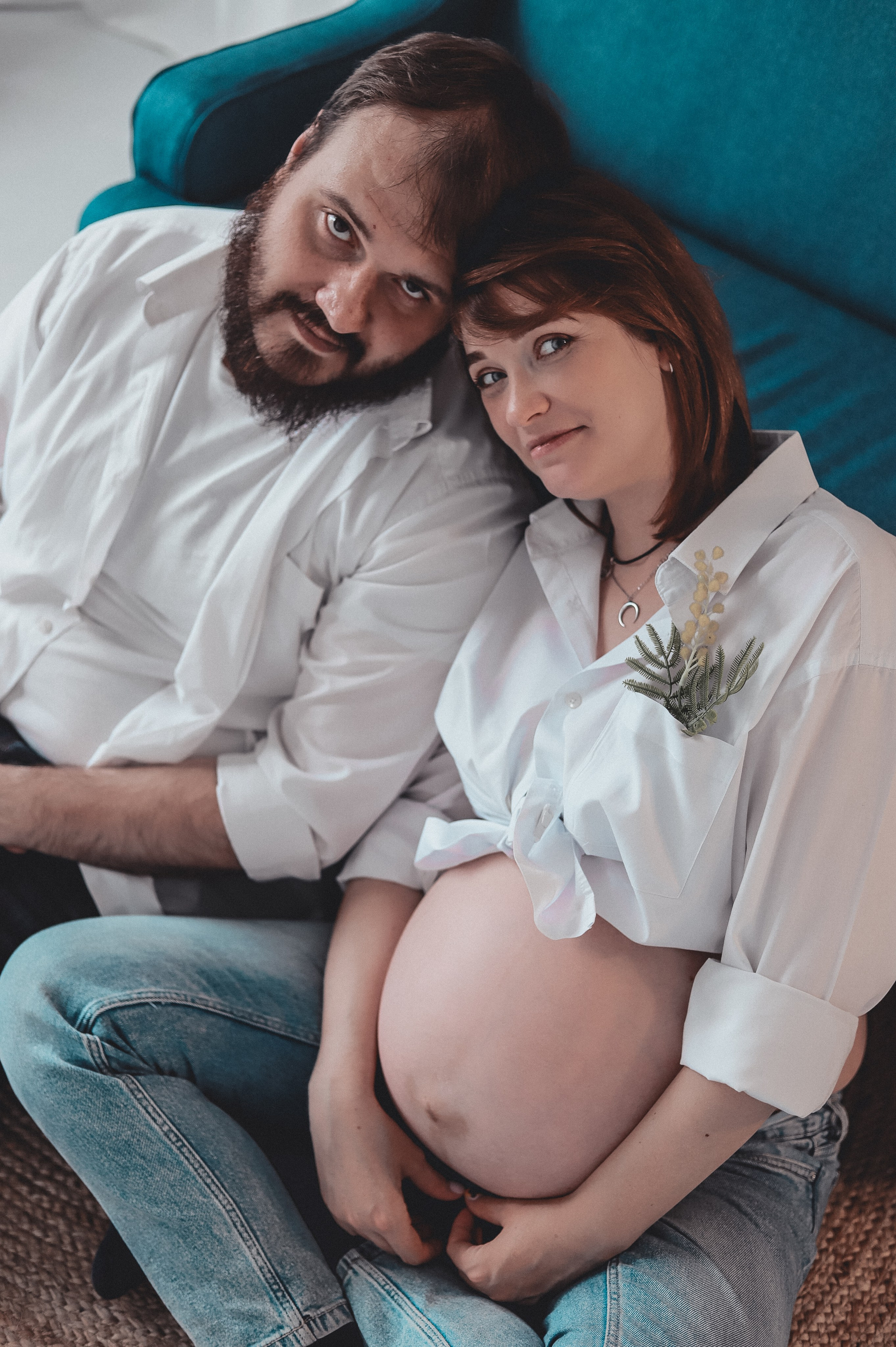 Семейная фотосессия - В ожидании чуда. Семейный и женский фотограф Кемерово Мария Степ