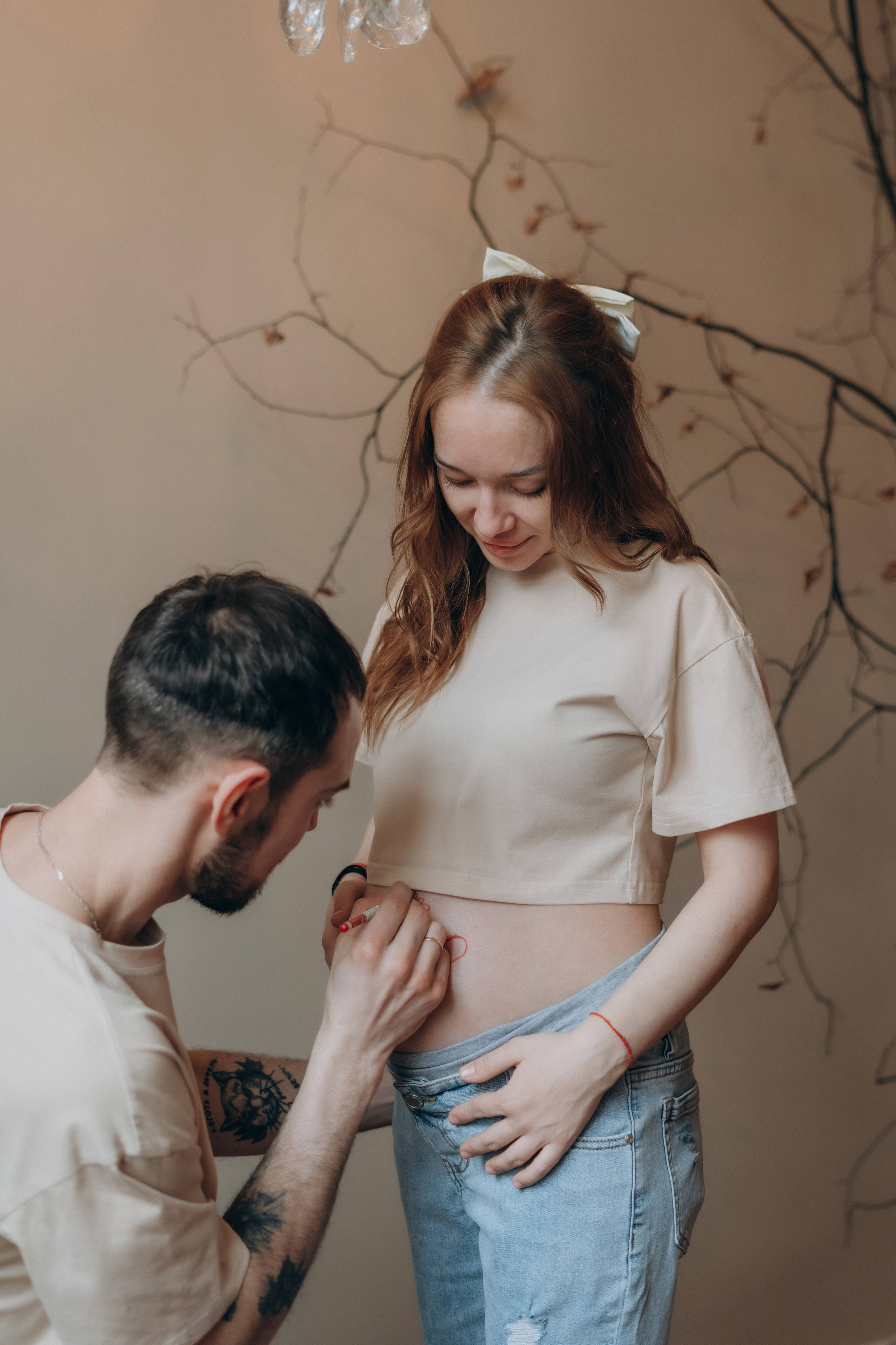 Фотосессия беременности в Москве. Фотограф Москва Виктория-Антуанетта