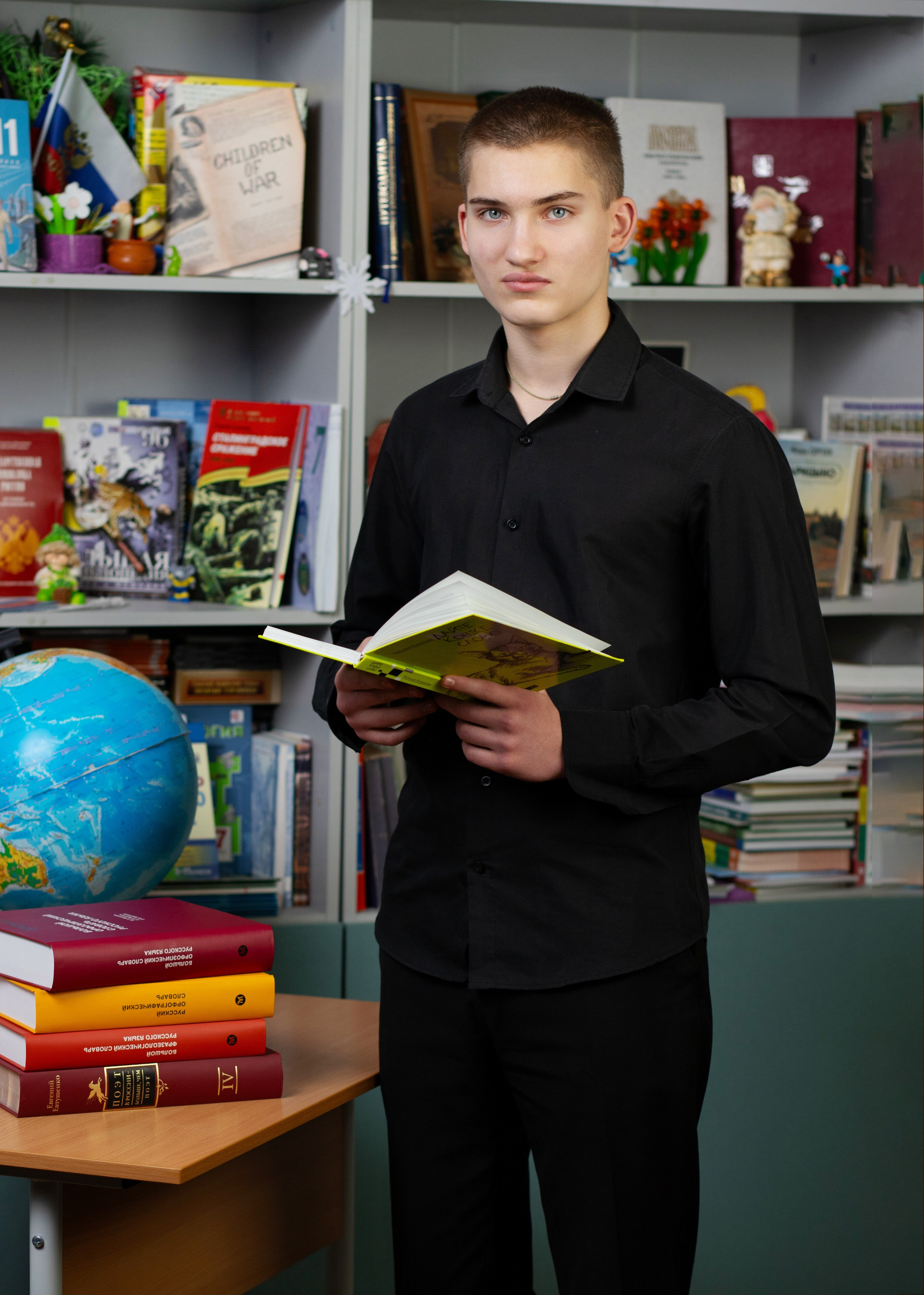 Детский портрет. Выпускная фотография. Средняя школа 9 класс