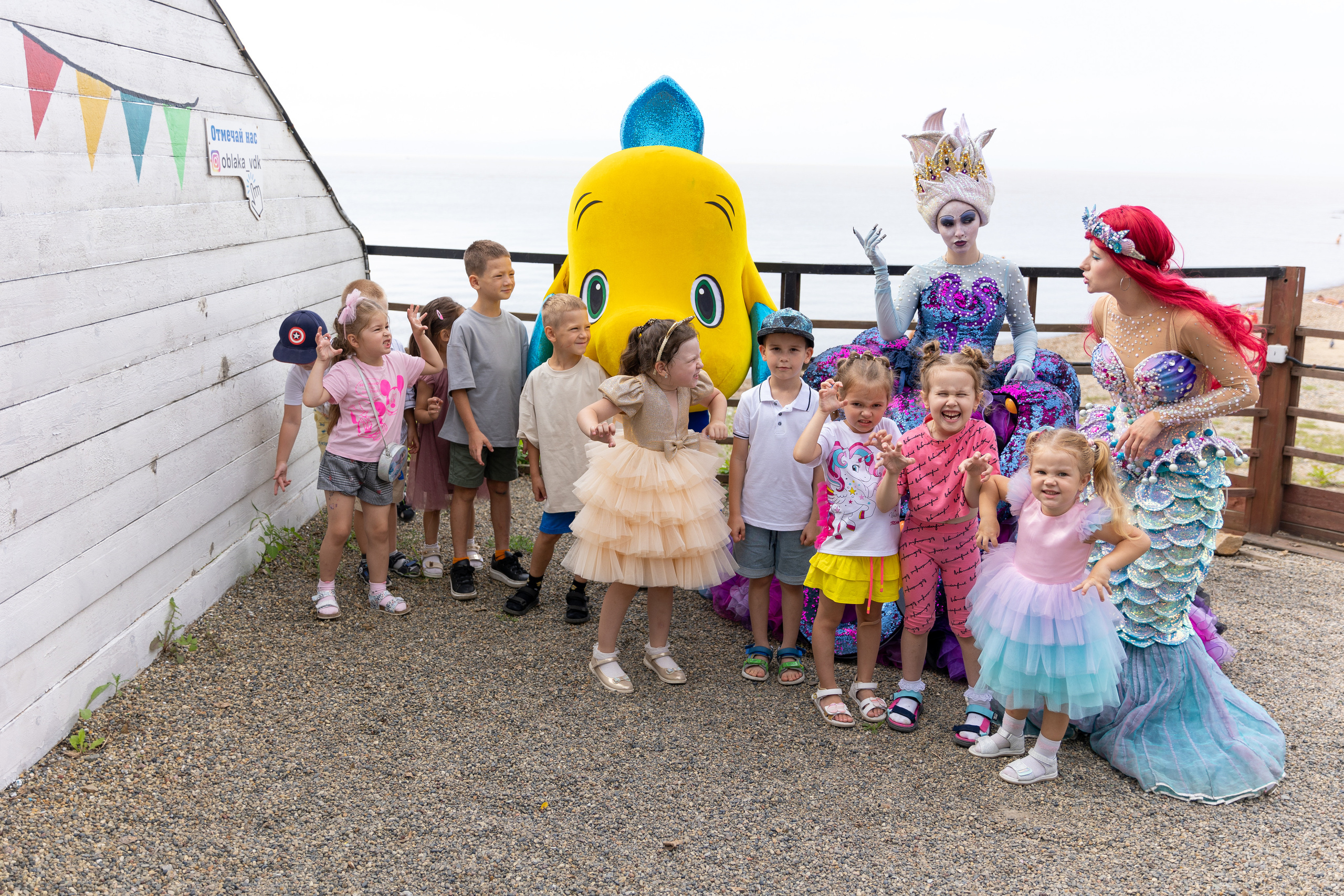 День рождение в беседках Облака. Выпускные альбомы во Владивостоке