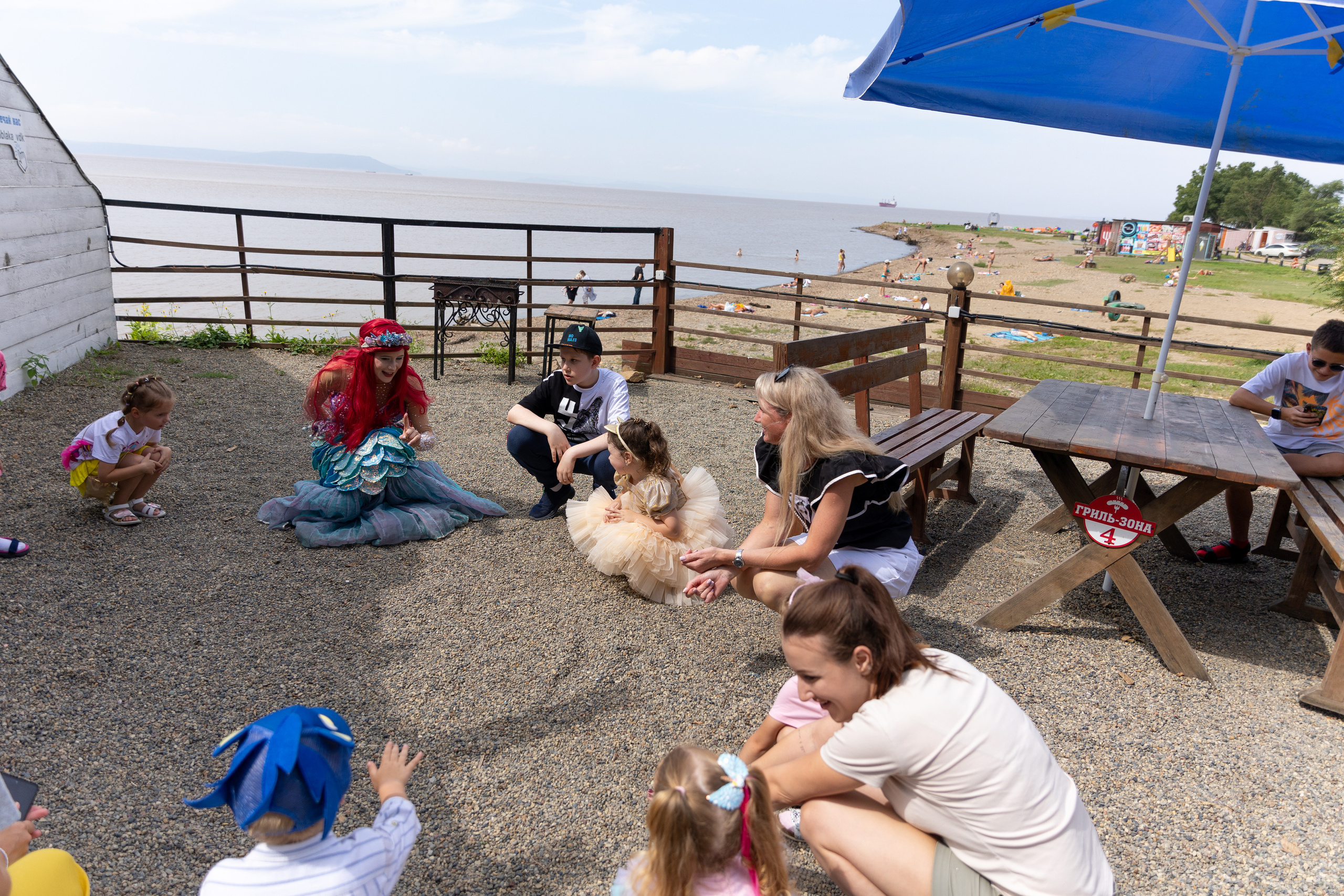 День рождение в беседках Облака. Выпускные альбомы во Владивостоке