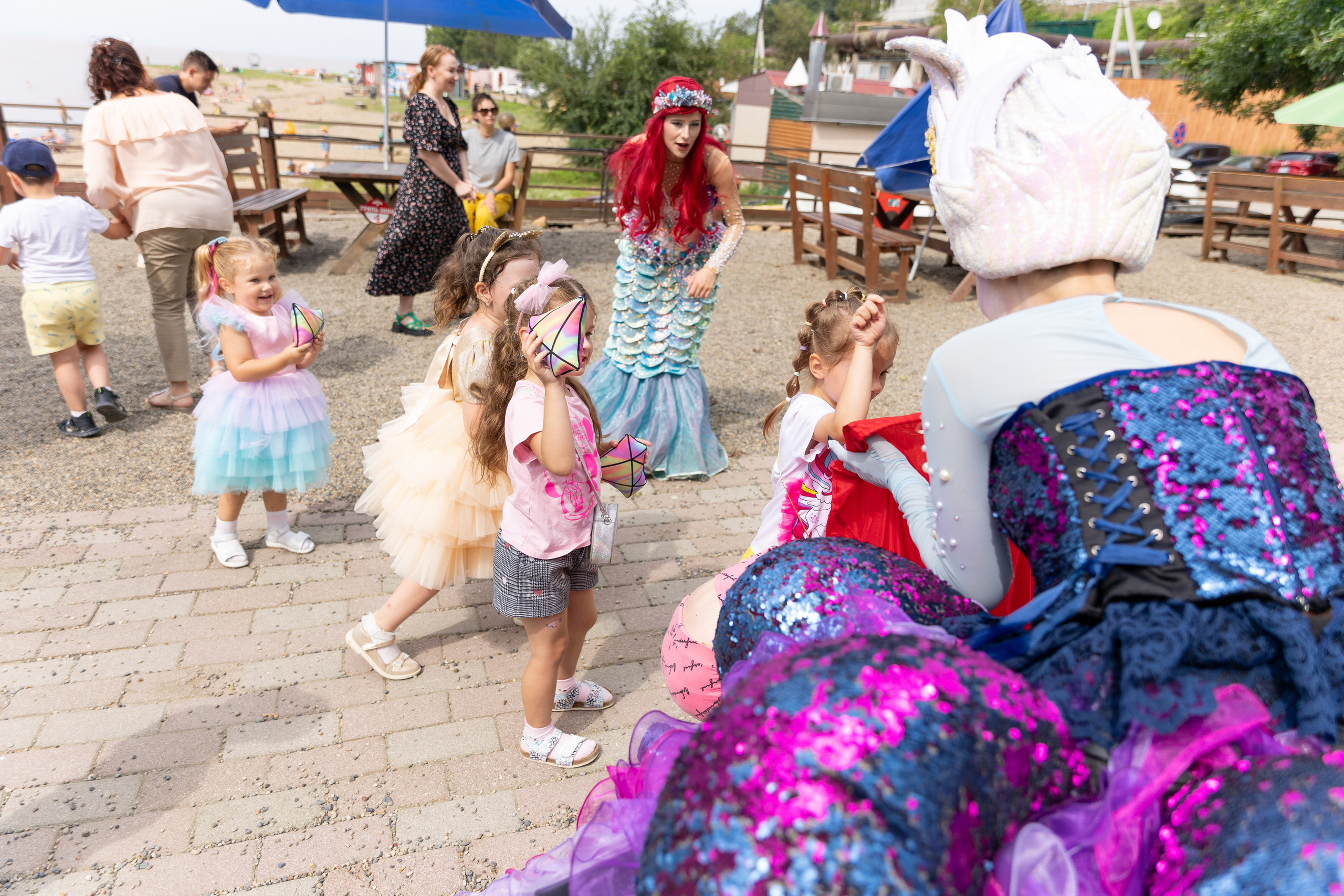 День рождение в беседках Облака. Выпускные альбомы во Владивостоке