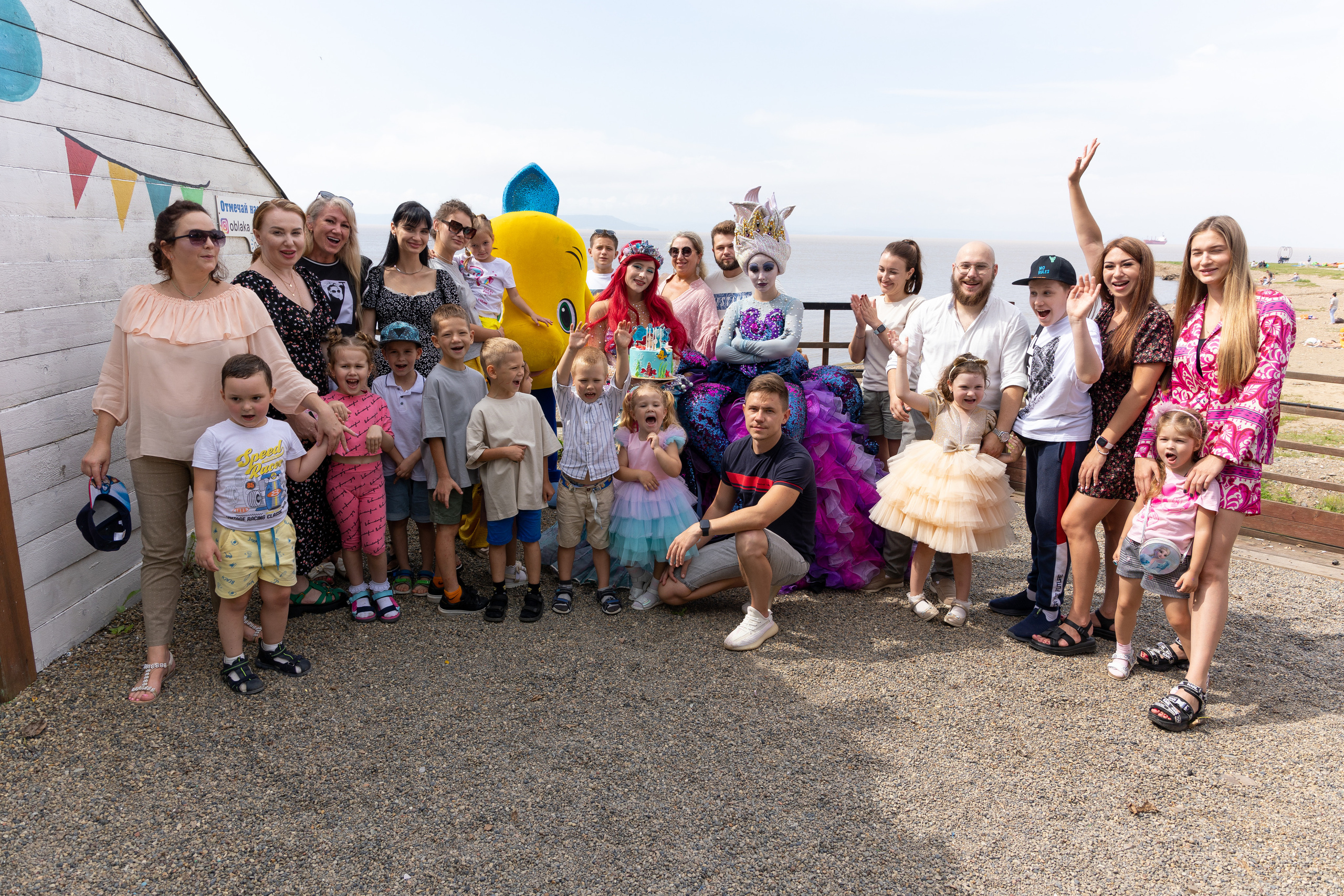День рождение в беседках Облака. Выпускные альбомы во Владивостоке