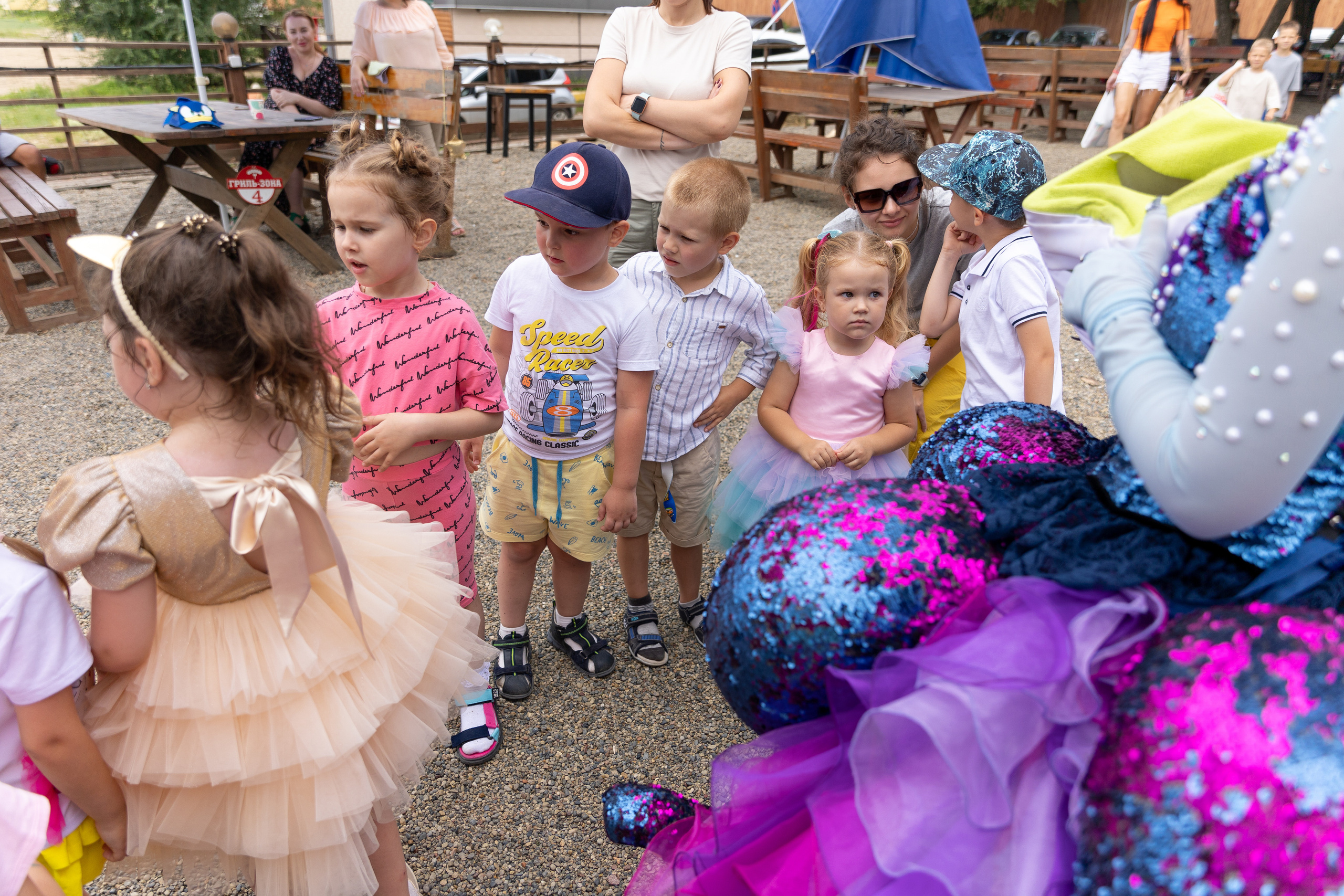 День рождение в беседках Облака. Выпускные альбомы во Владивостоке